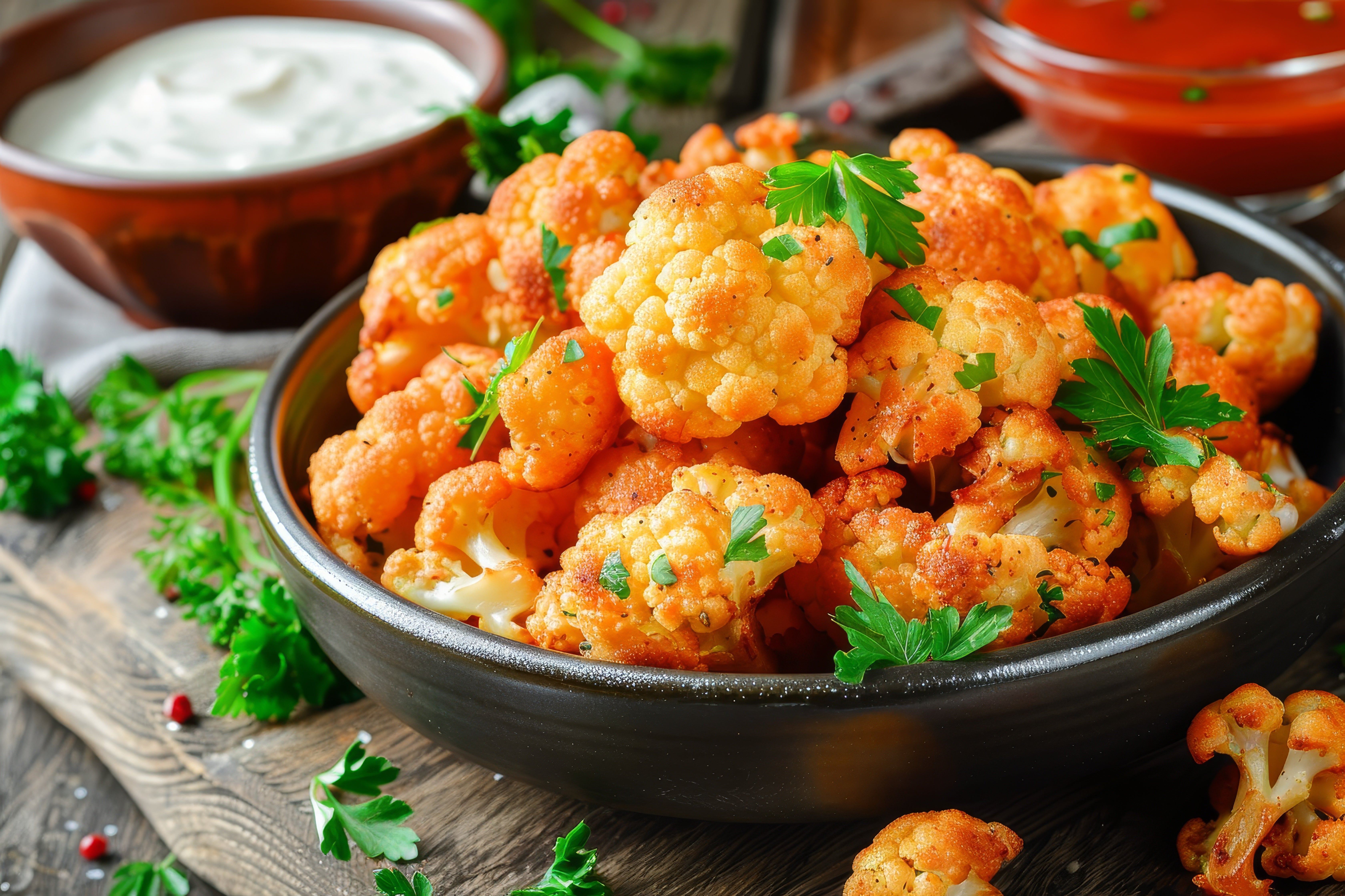 Receita de Couve-Flor na Air Fryer