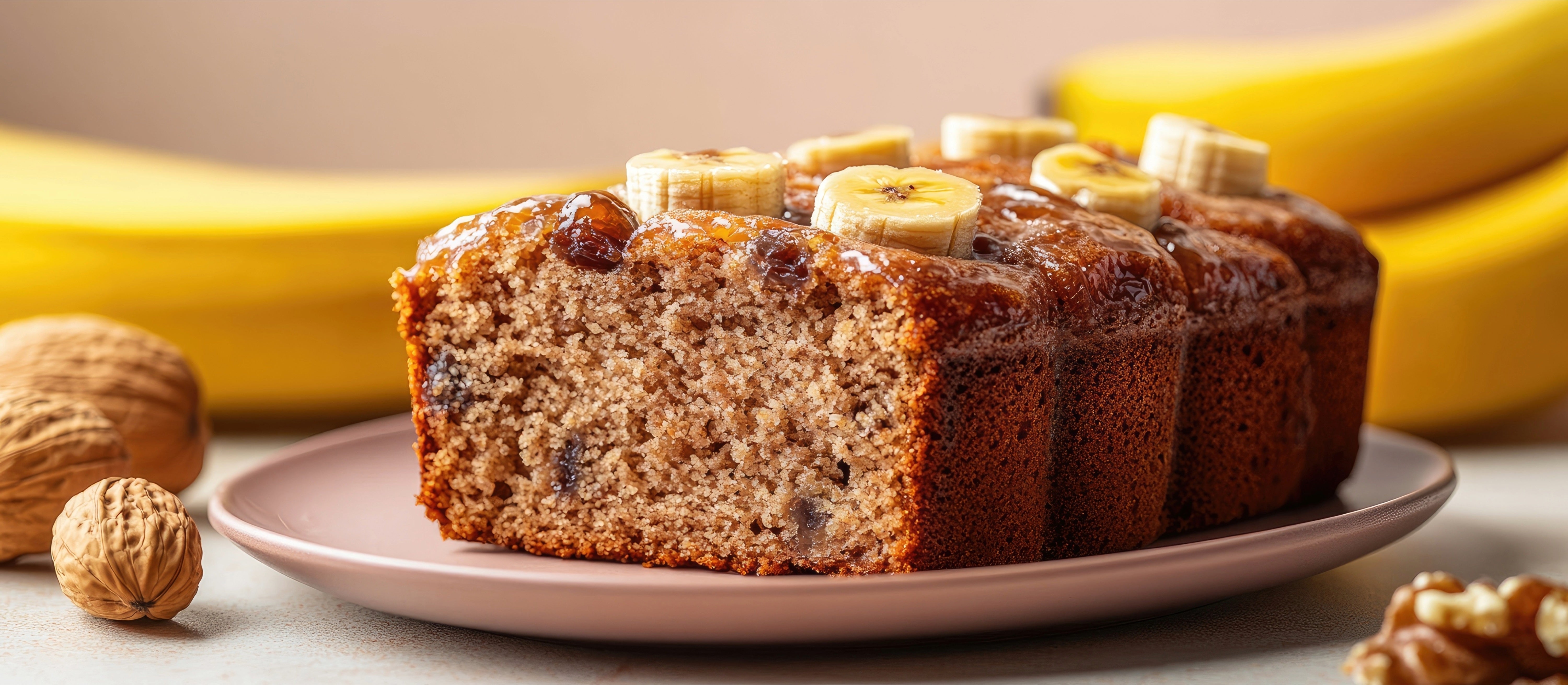 Receita de Bolo de Banana Sem Açúcar