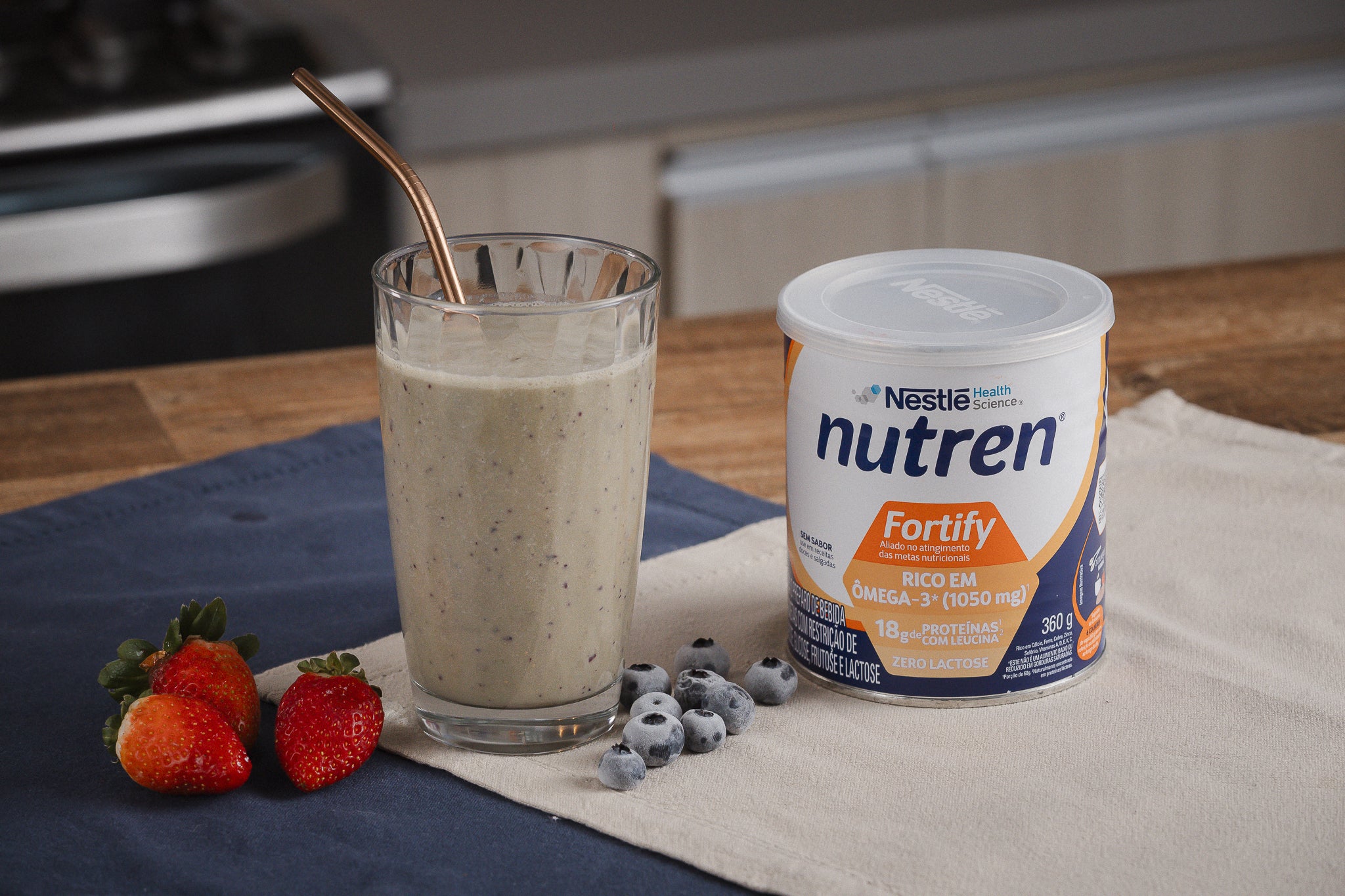 Receita da Vitamina Fortificante da Erica