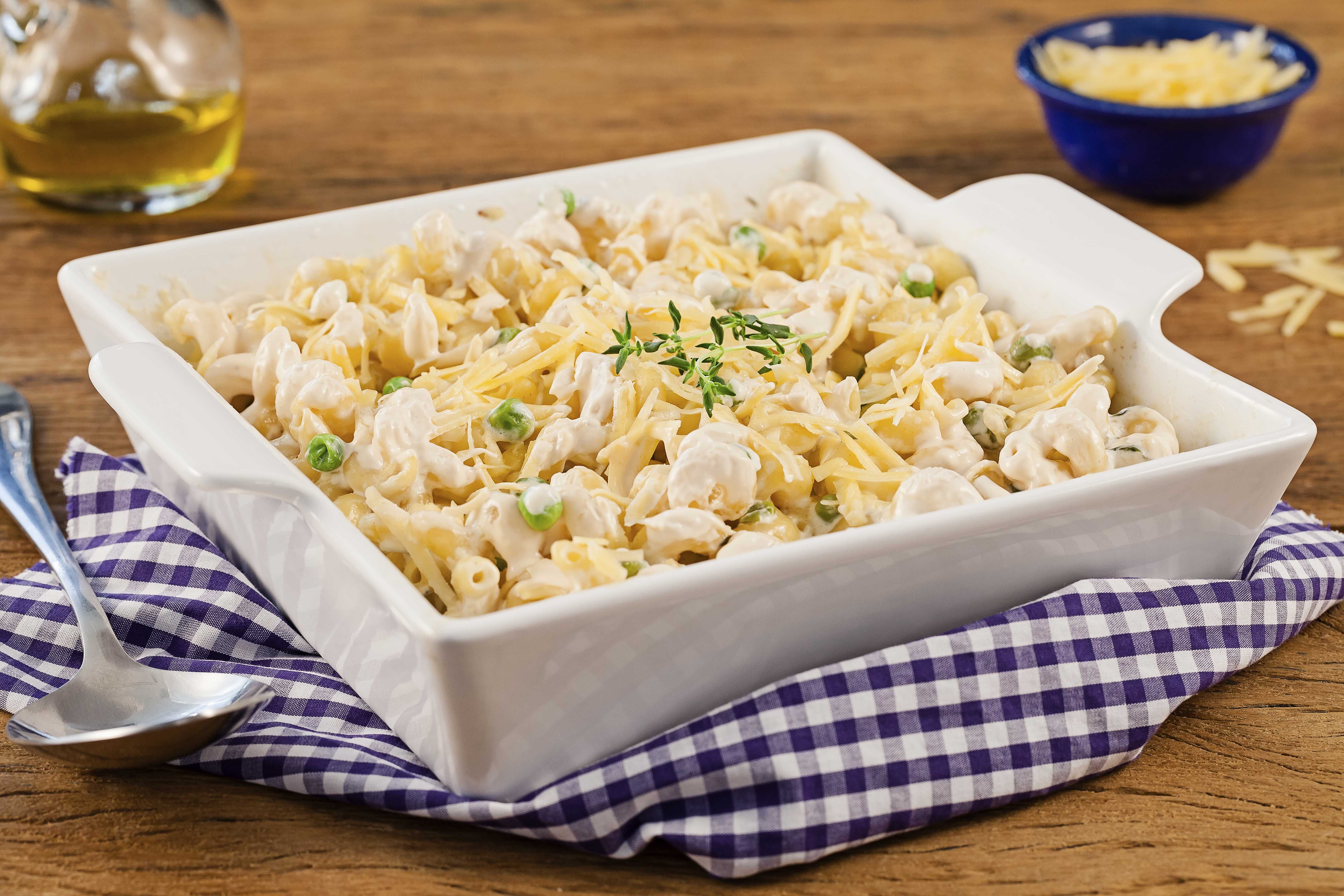 Macarrão Cremoso de Forno