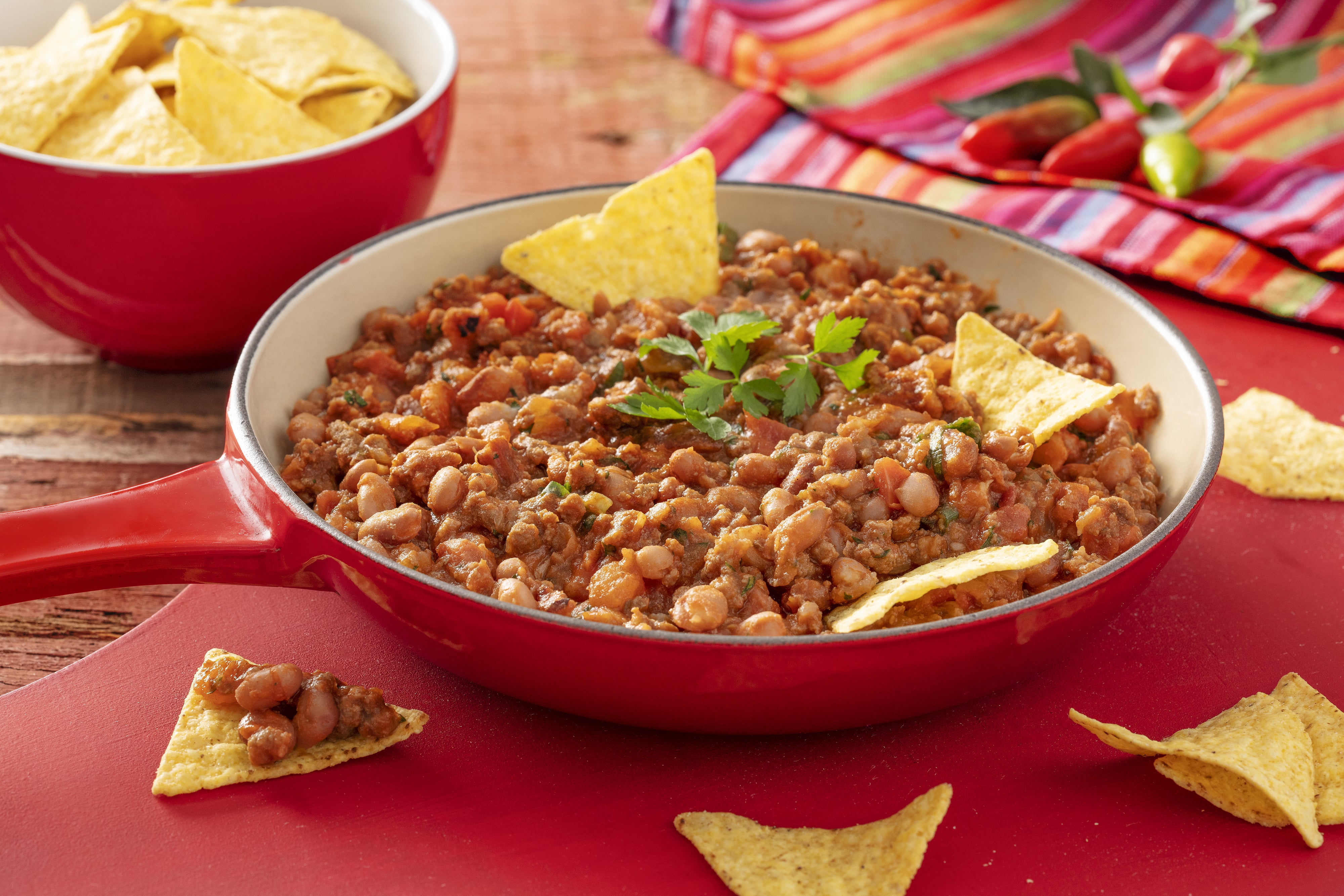 Receita de Feijão Mexicano (Chilli)