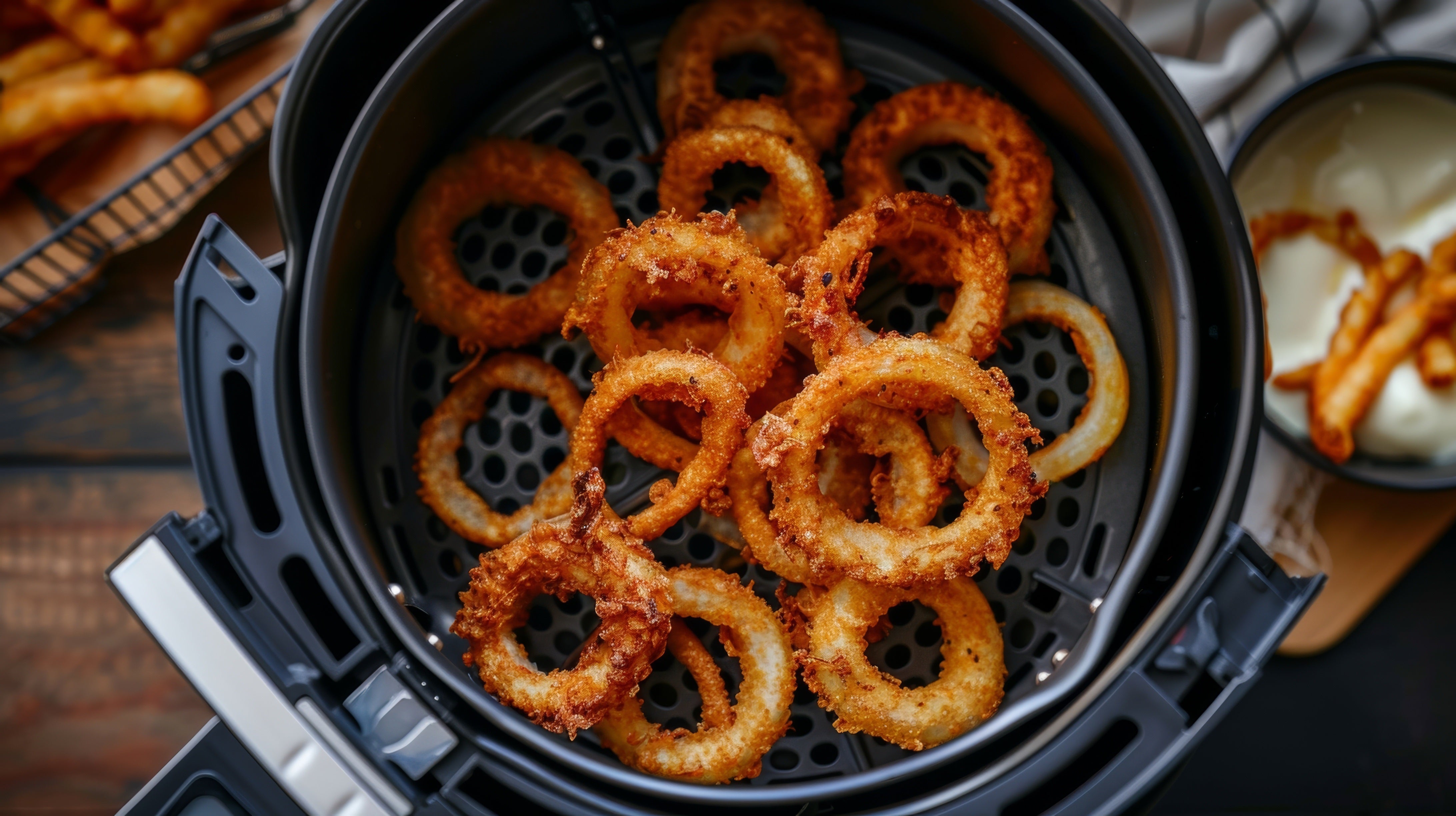 Receita de Onion Rings na Air Fryer