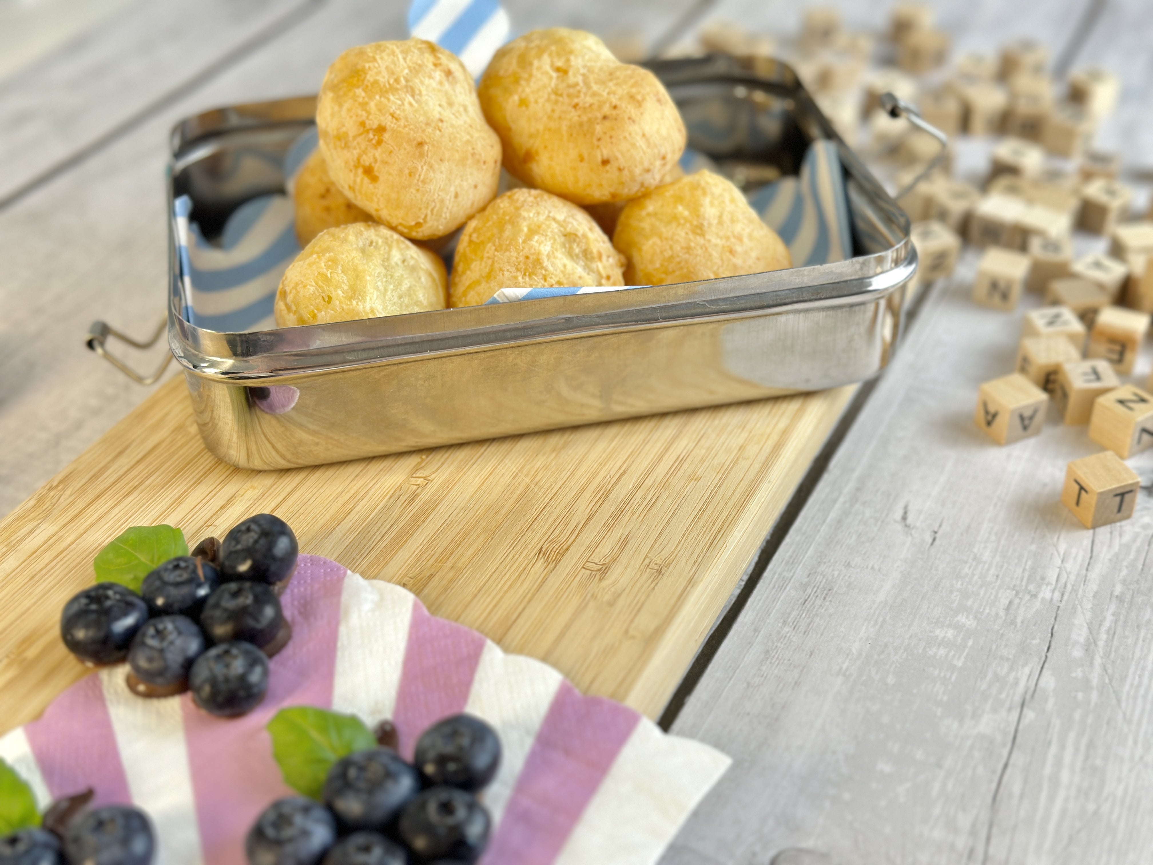 Receita de Pão de Queijo de Tapioca