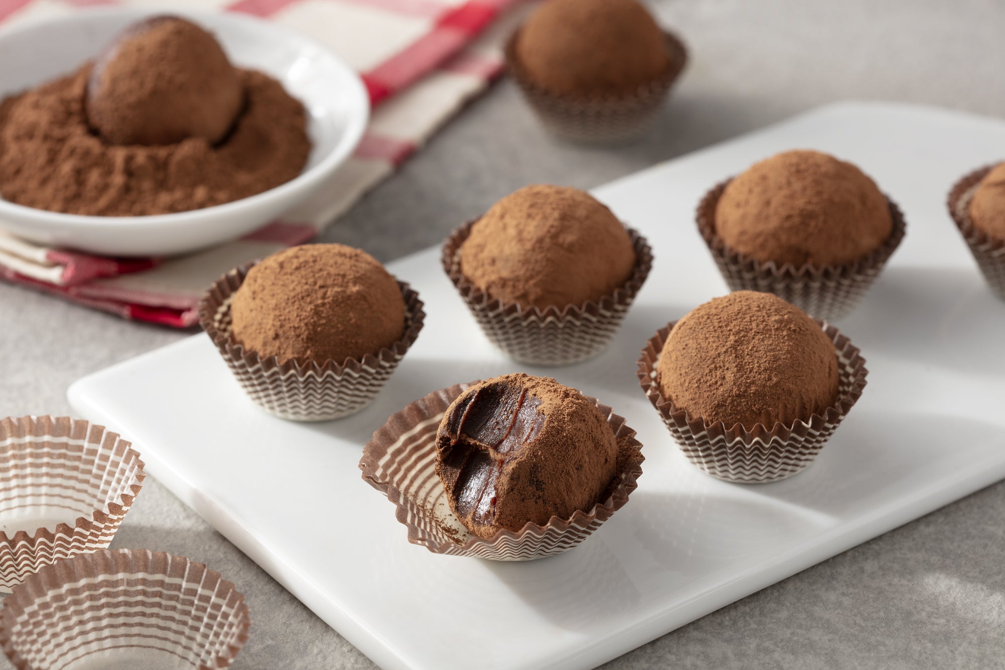 Trufa de Chocolate Zero e Laranja