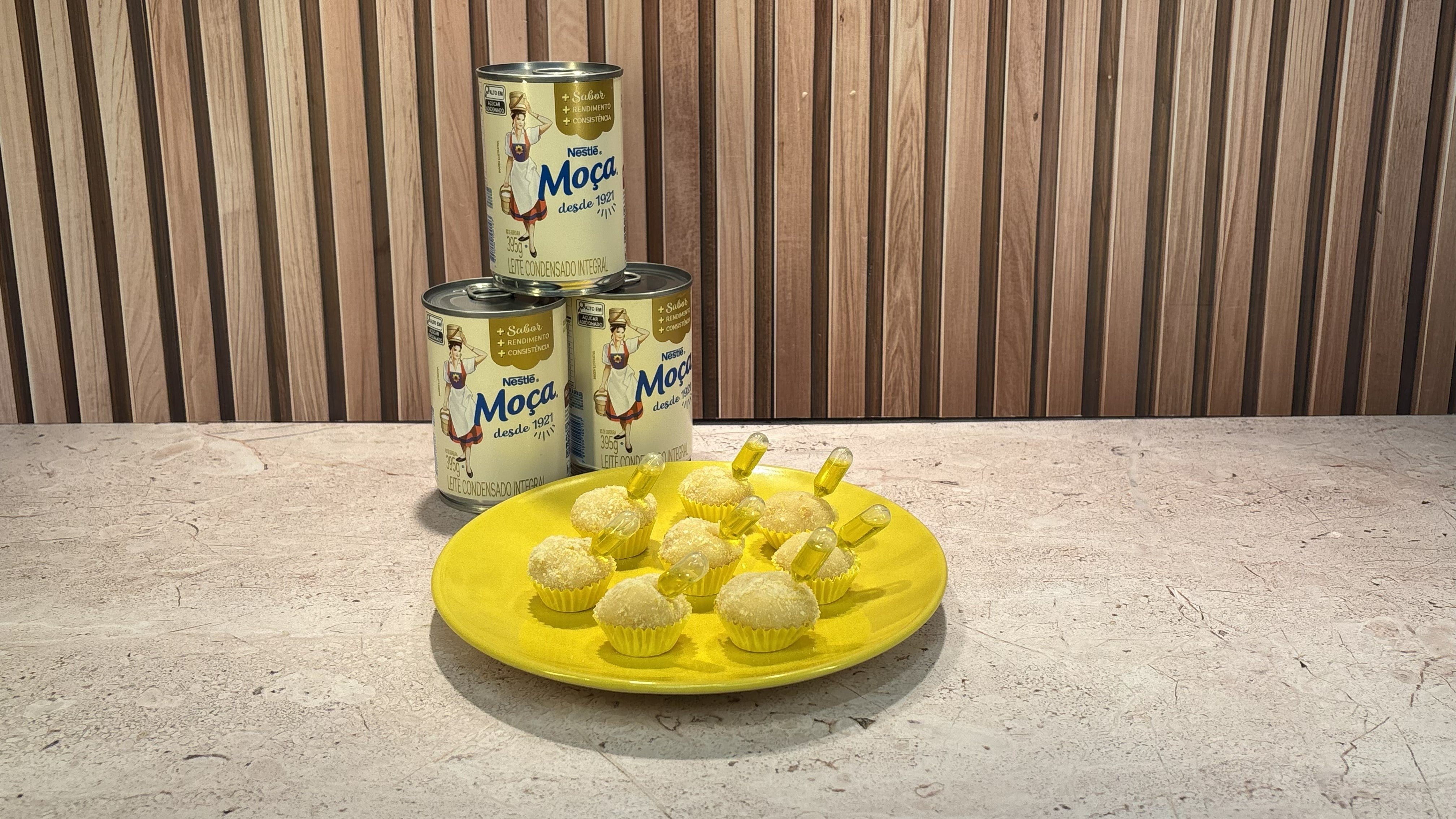 Receita de Brigadeiro de Azeite com Flor de Sal