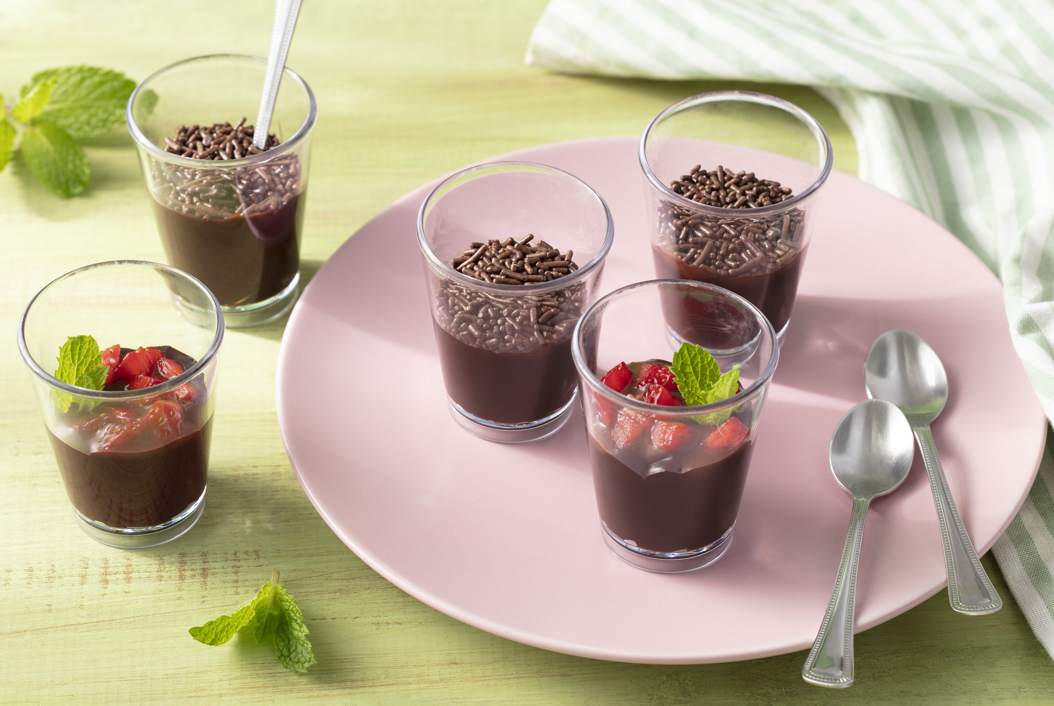 Brigadeiro no Copinho com Moça Light