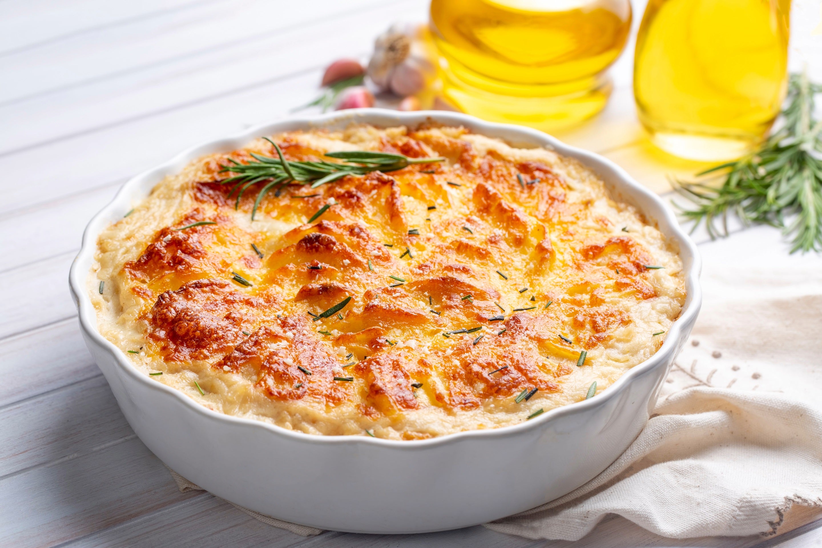 Receita de Batata Gratinada Sonho de Natal
