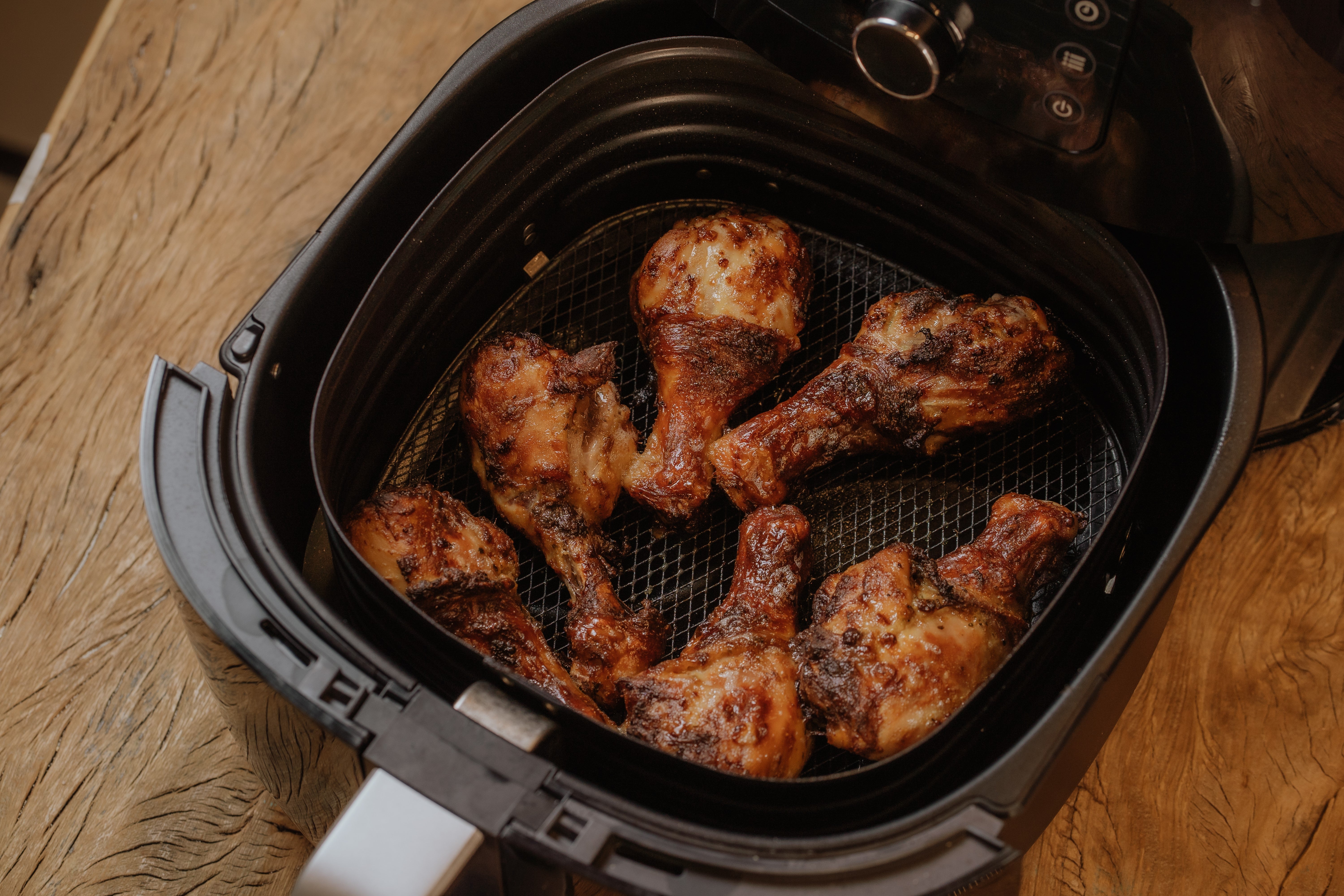 Coxas de Frango Apimentadas na Air fryer