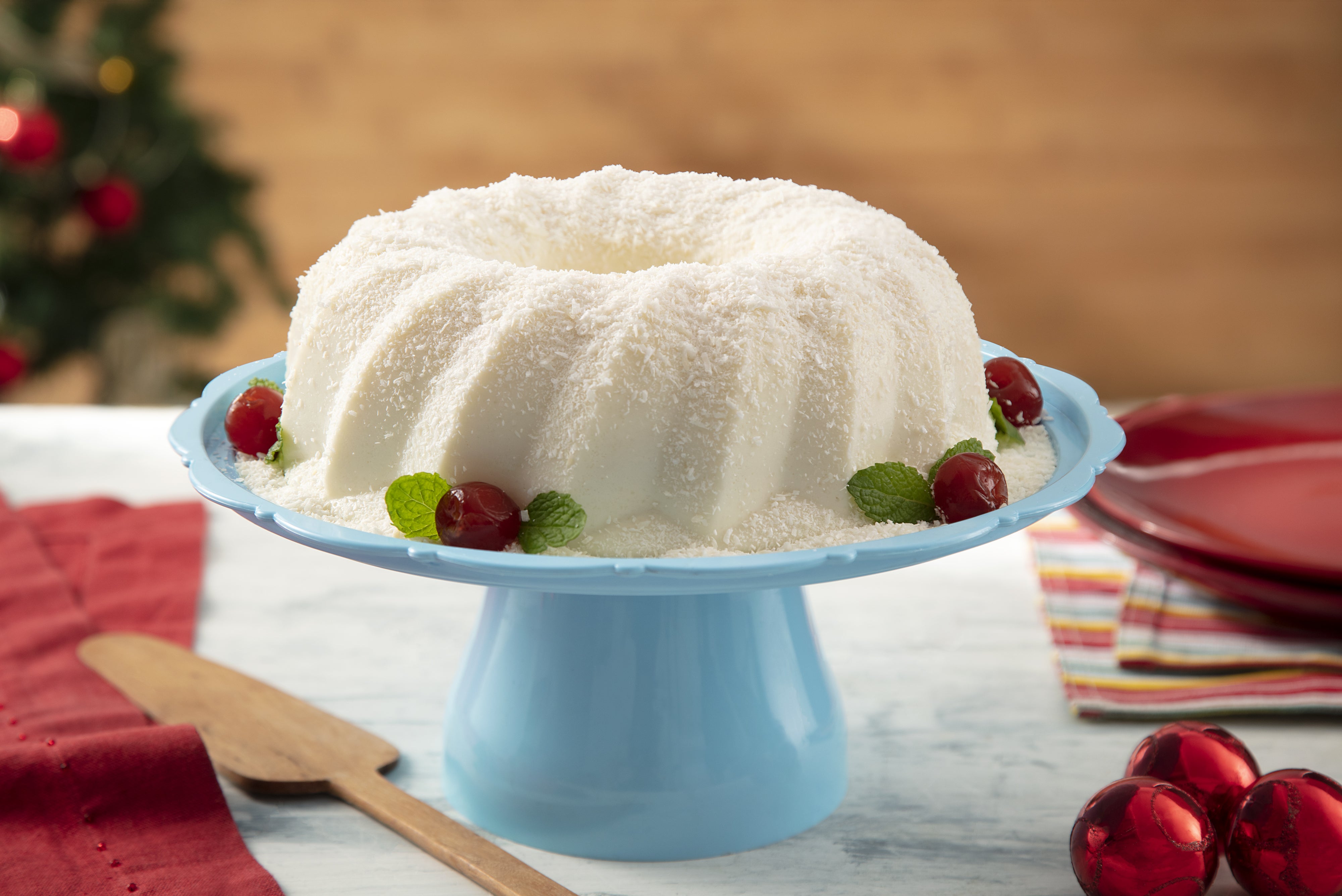 Receita de Sobremesa Gelada de Coco