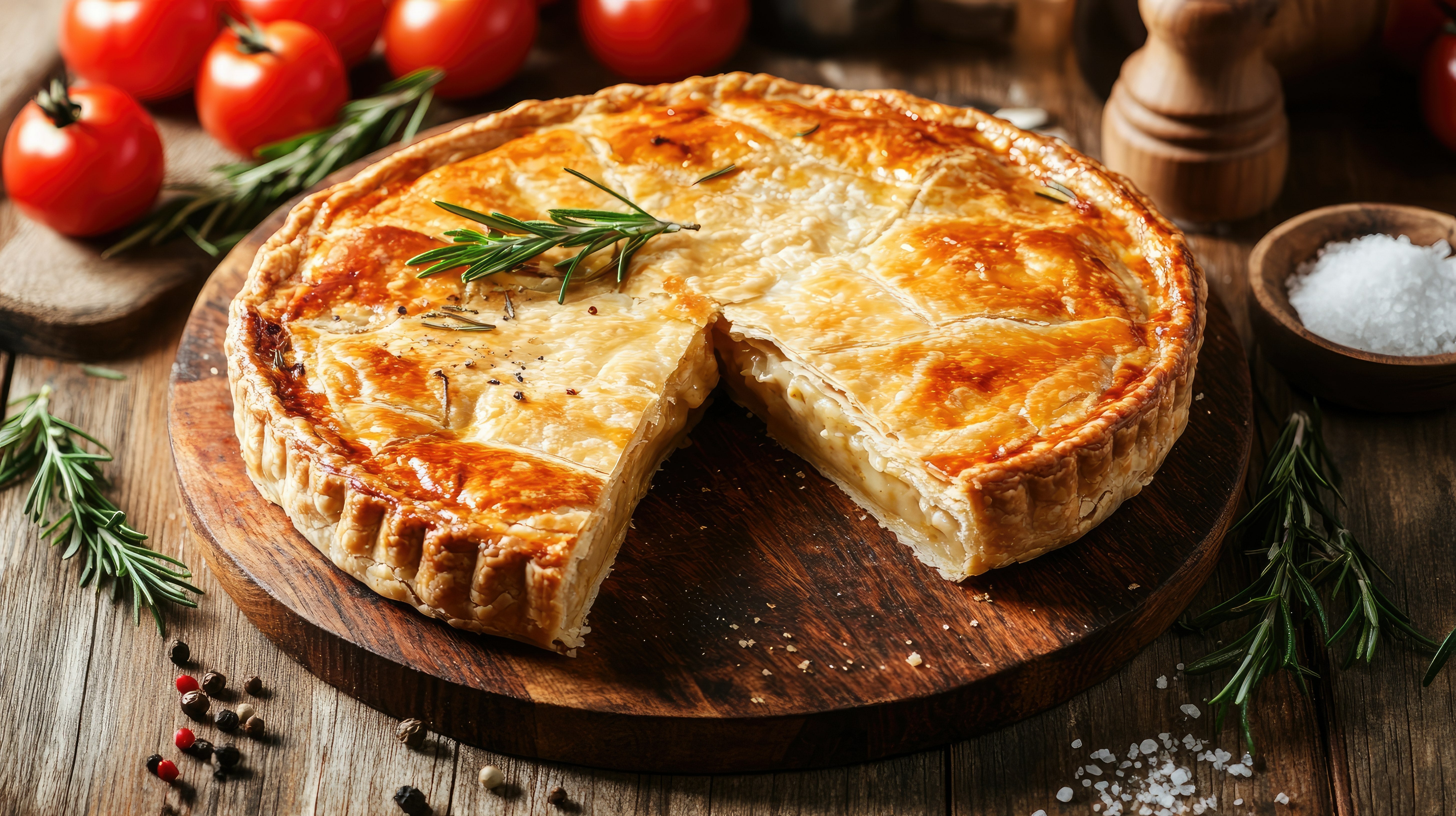 Receita de Empadão de Bacalhau