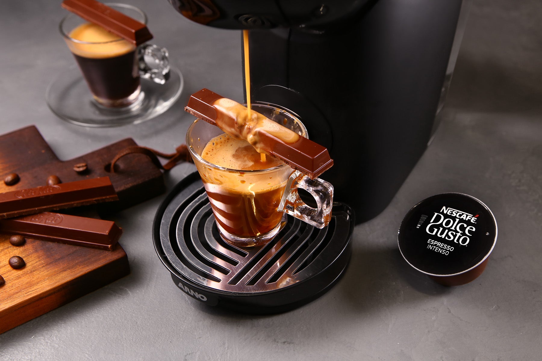 Café com KitKat
