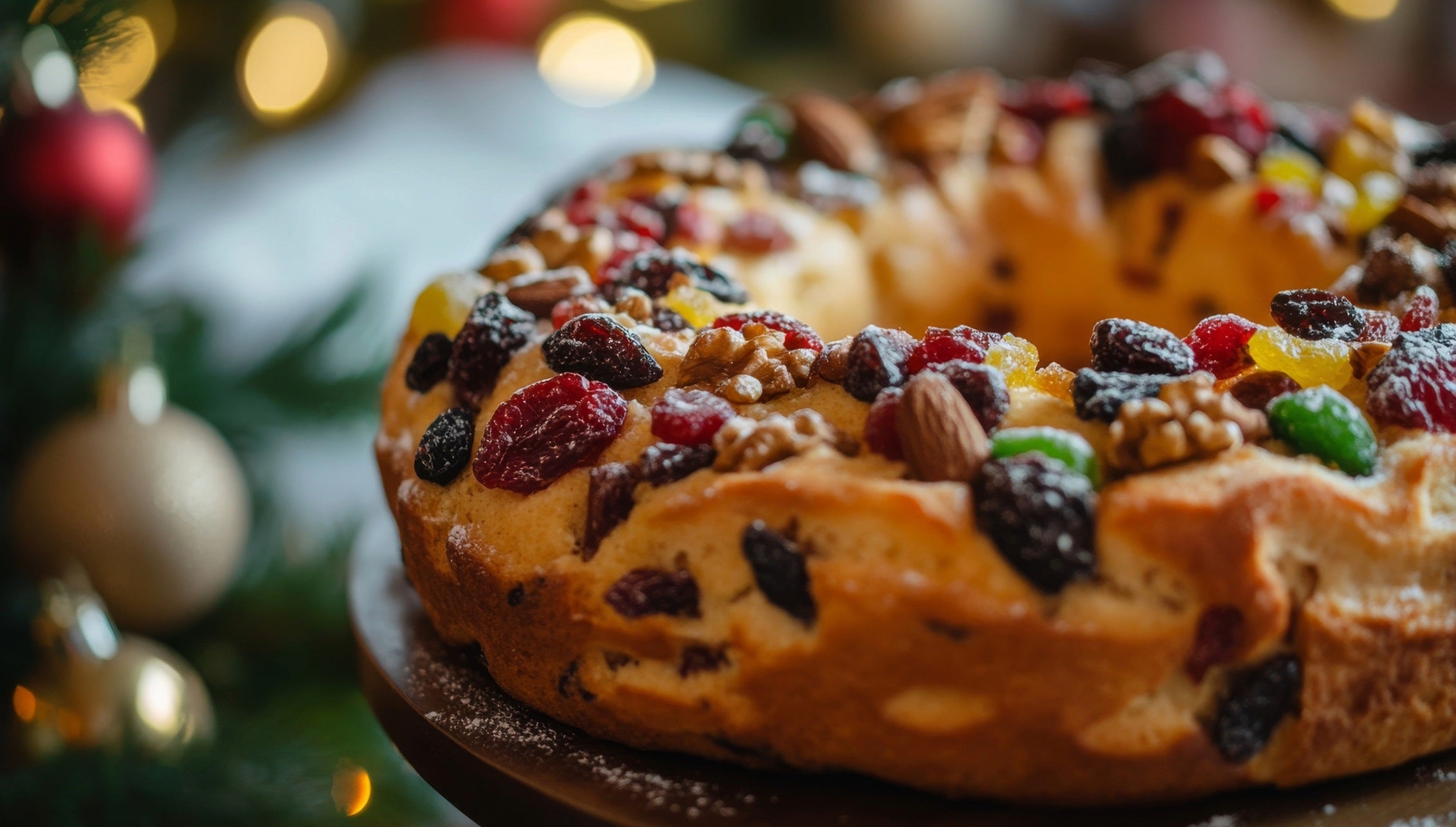 Receita de Bolo de Natal com Canela e Noz-Moscada