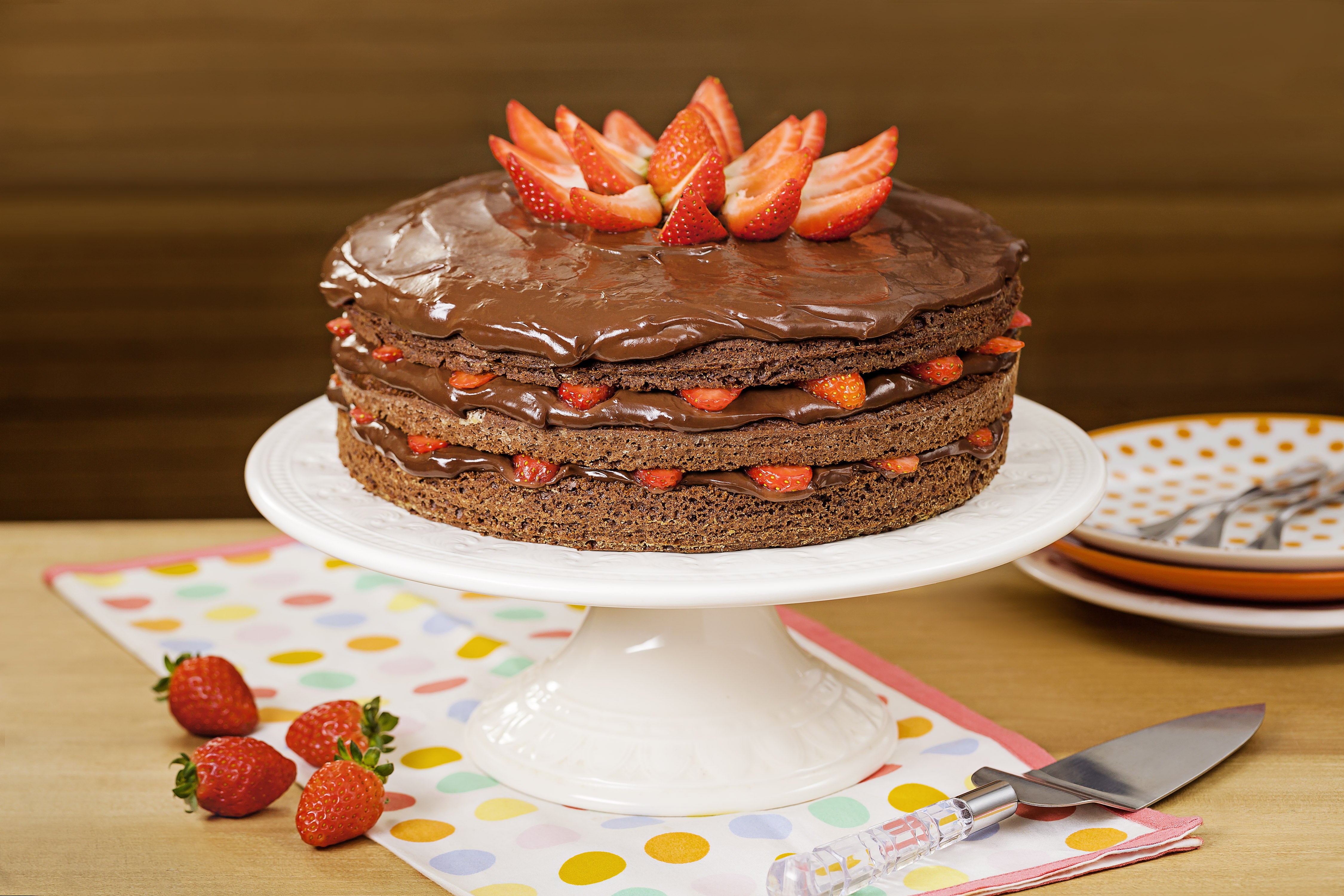 O melhor bolo de aniversário saudável! {Bolo de chocolate com