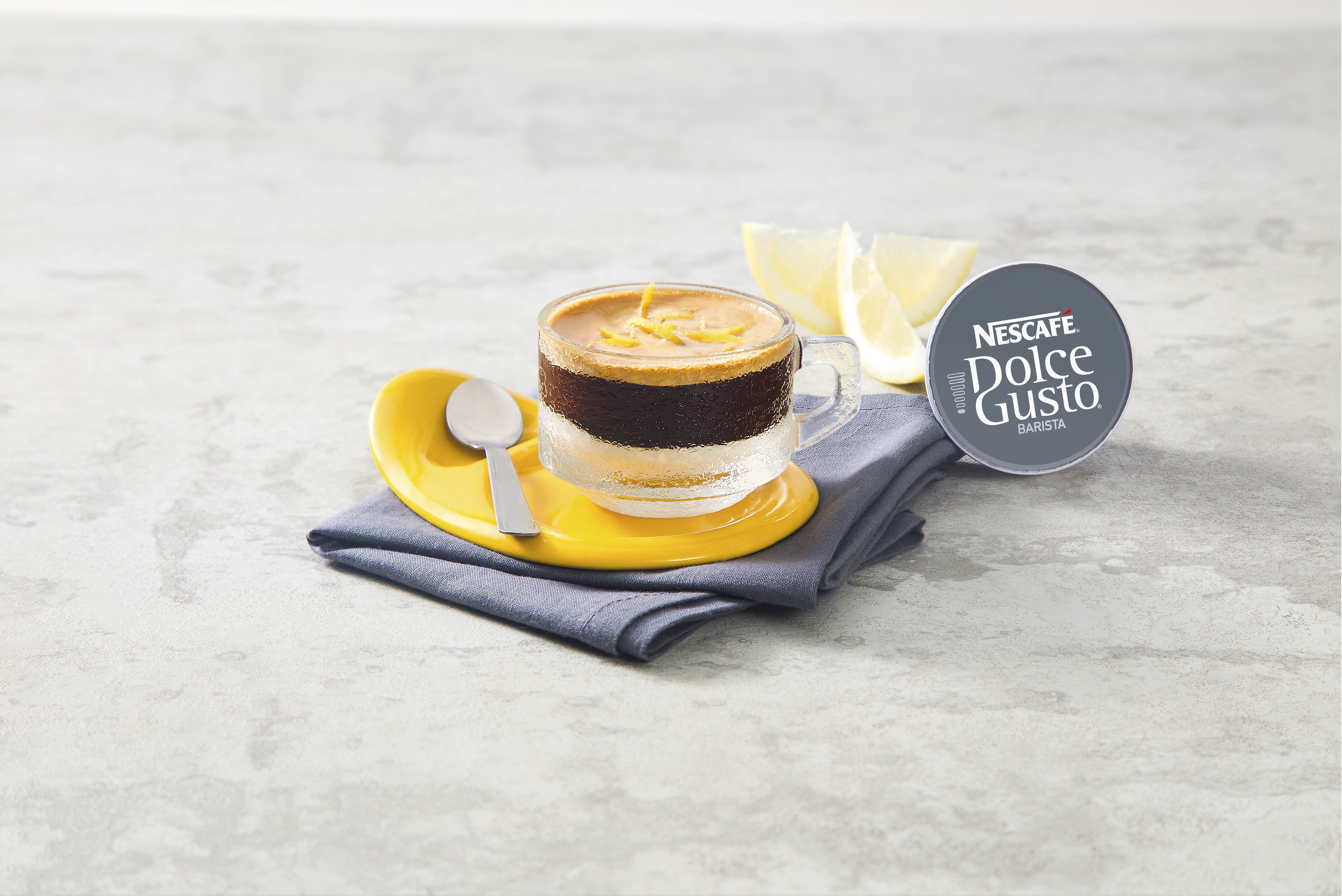 Espresso Barista e Limão-siciliano