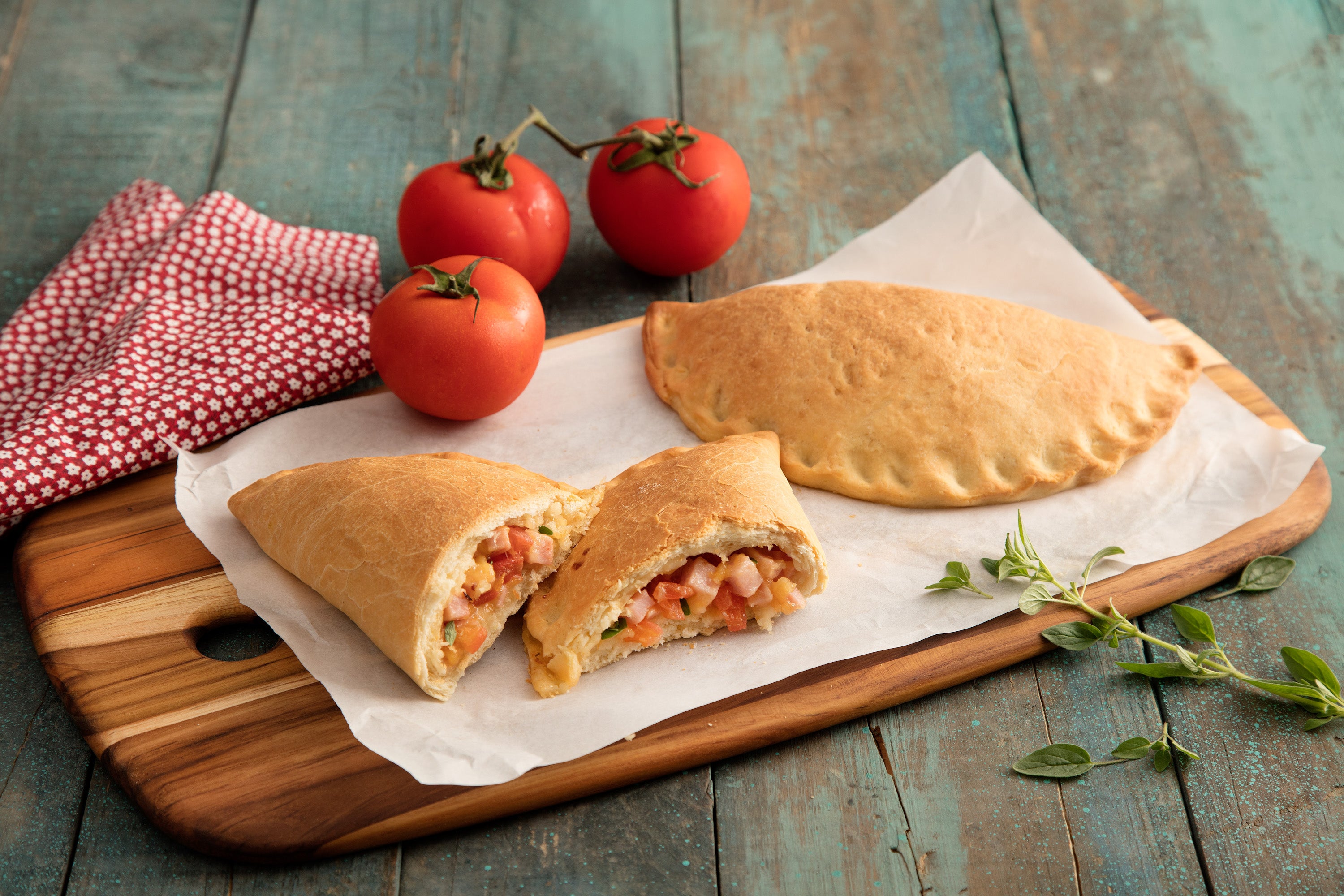 Calzone de Queijo à Italiana