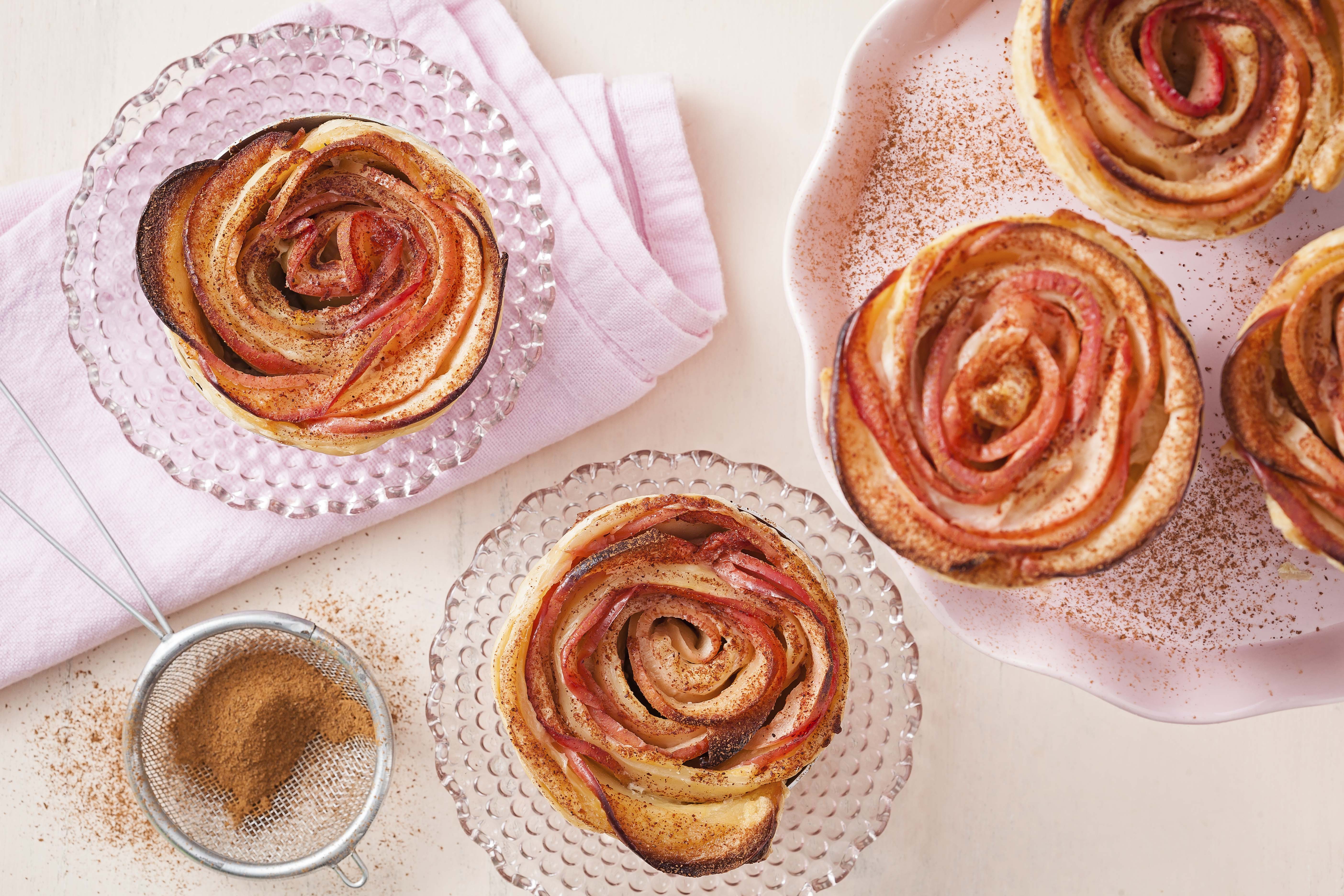 Mini Torta Folhada de Maçã