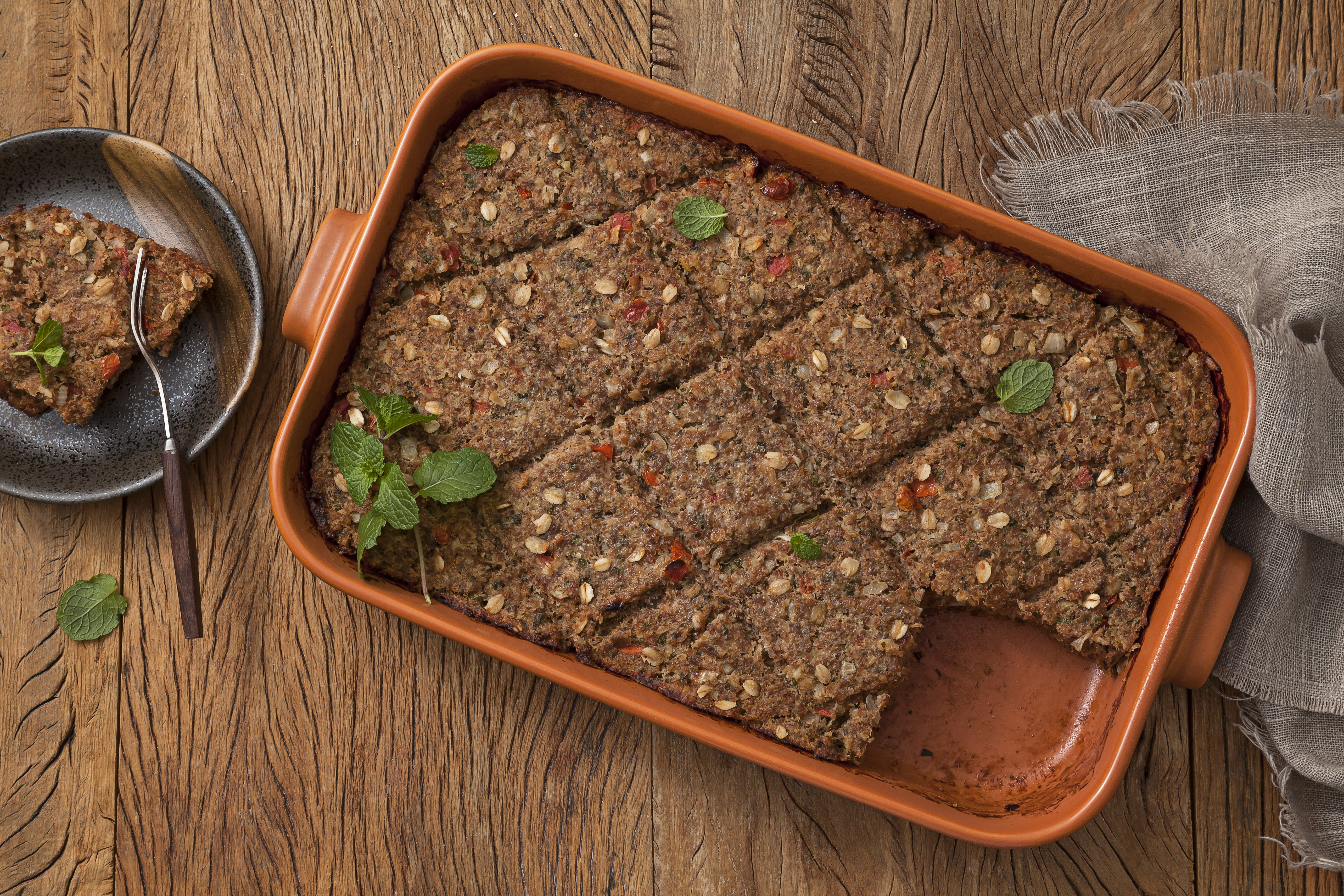 Kibe de Carne com Aveia