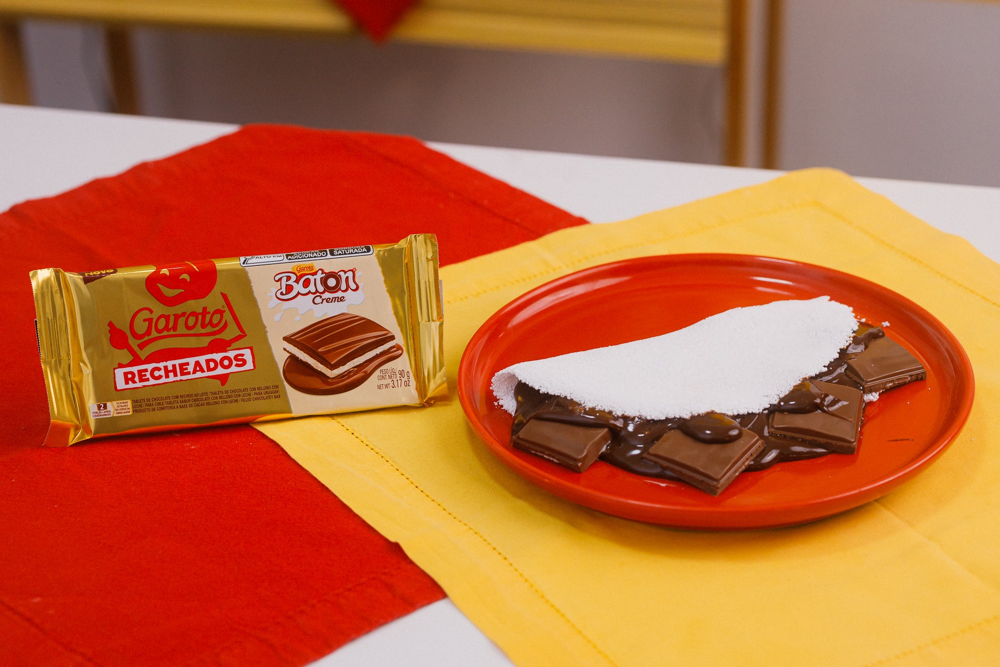 Receita de Tapioca Doce com Recheio BATON®