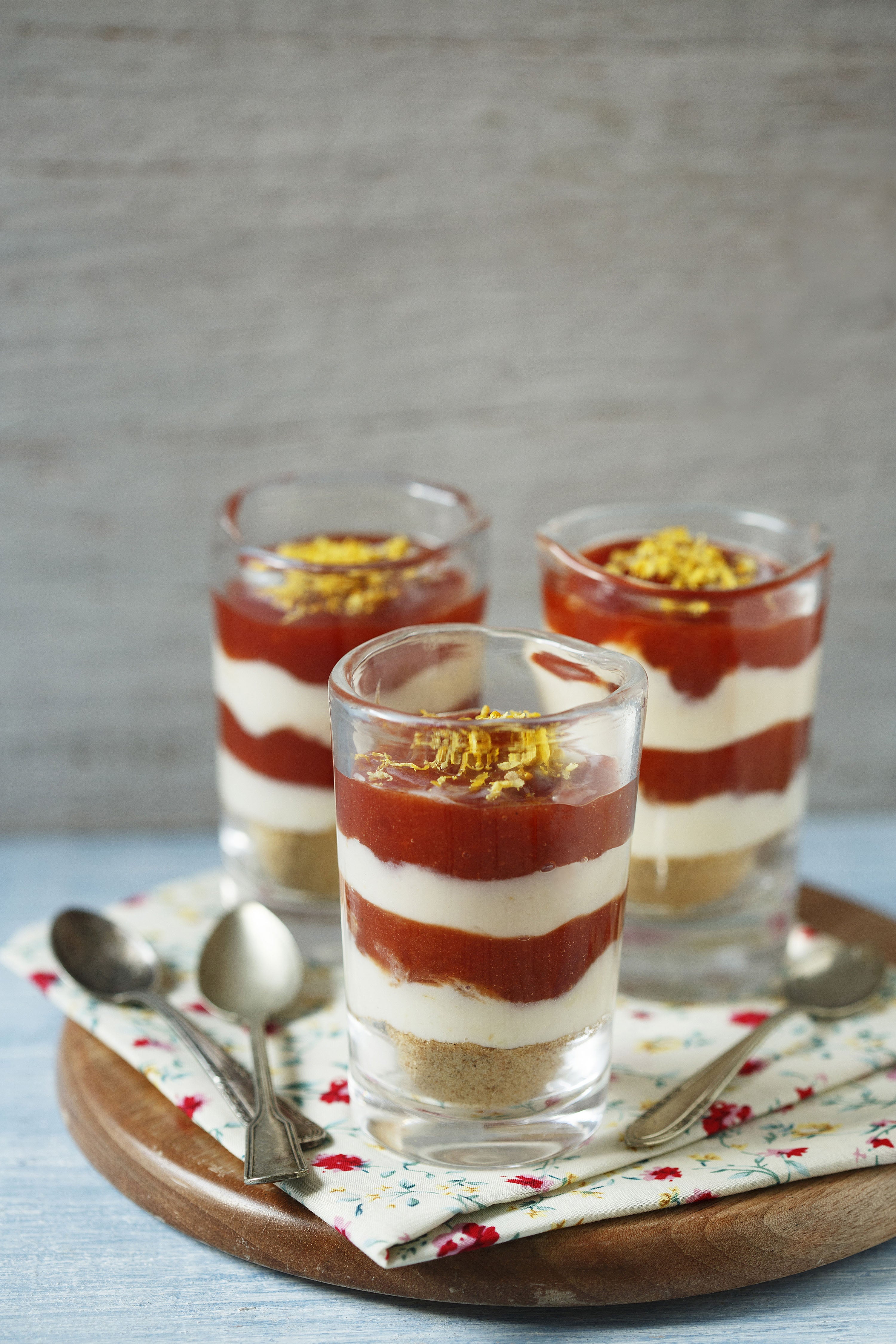 Cheesecake de Limão Siciliano e Goiabada no Copinho