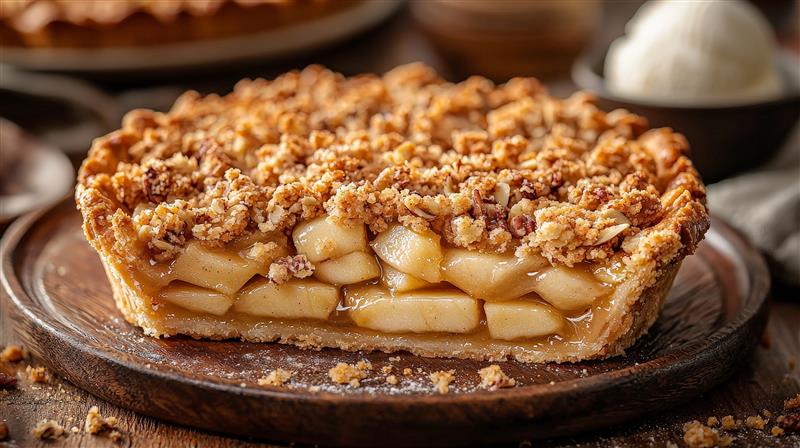 Receita de Torta Sabor Infância de Maçã