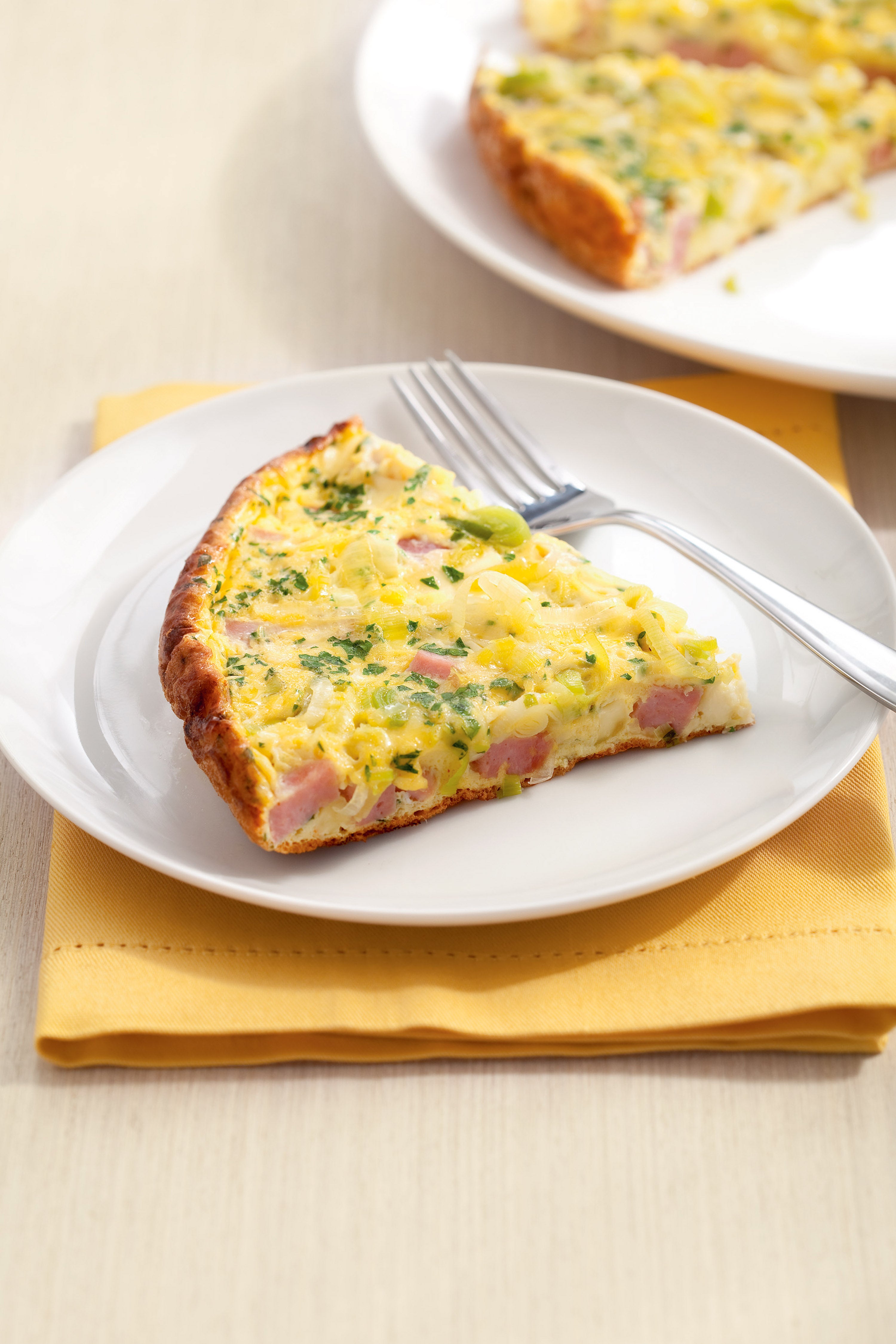 Omelete de Presunto e Queijo (Fritada)