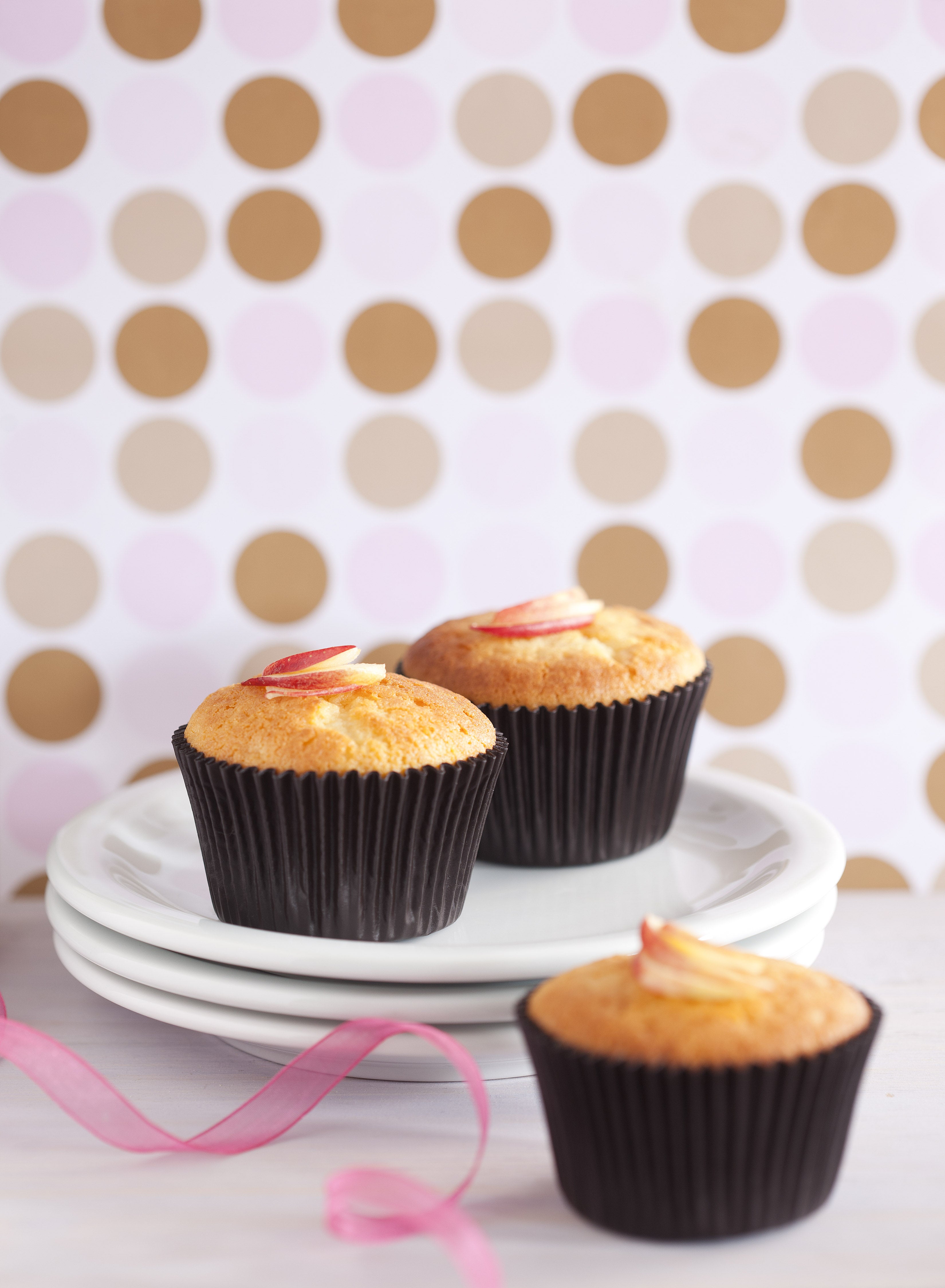 Bolinho Moça de Maçã Cremoso e Muffin Moça com Chocolate