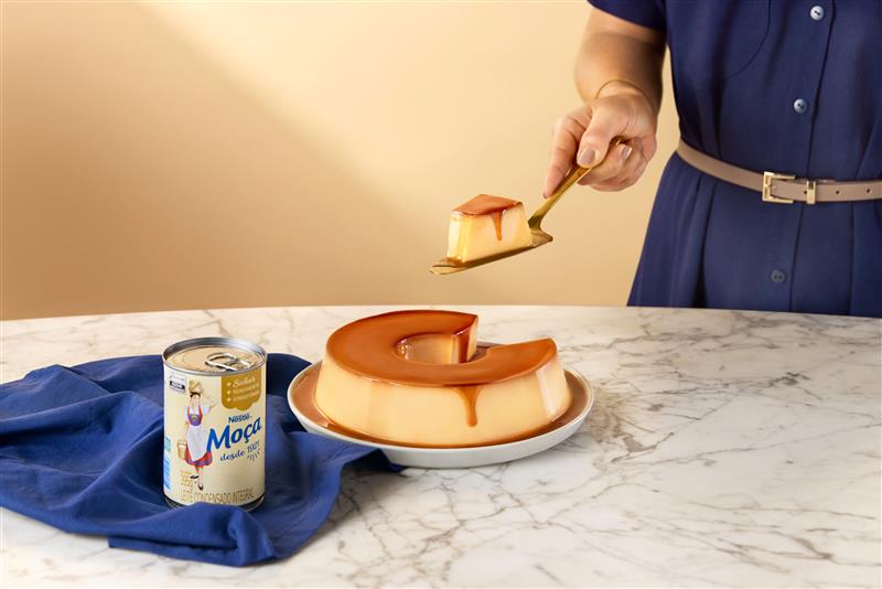 Receita de Pudim de Leite Condensado MOÇA