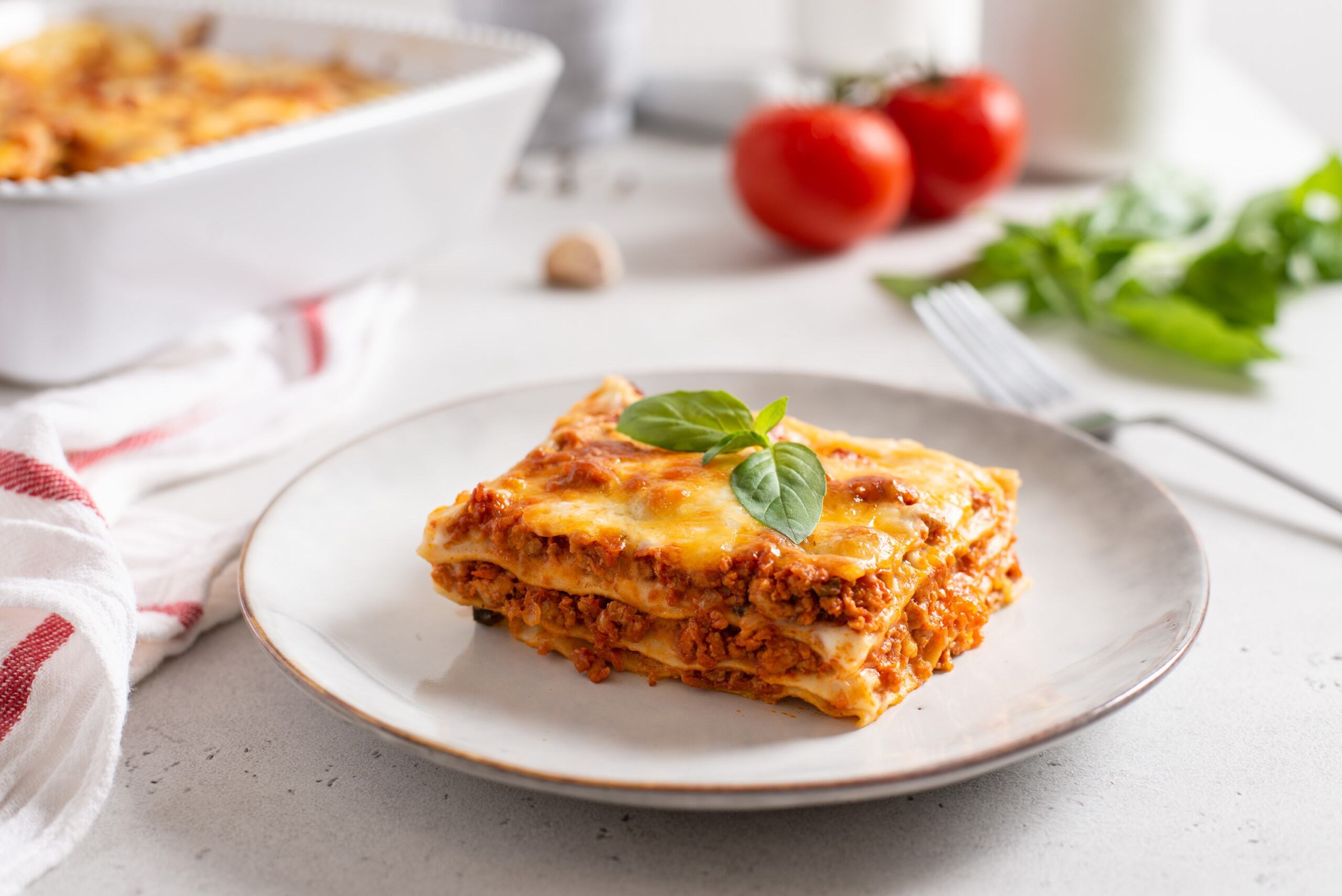 Receita de Lasanha Sem Lactose