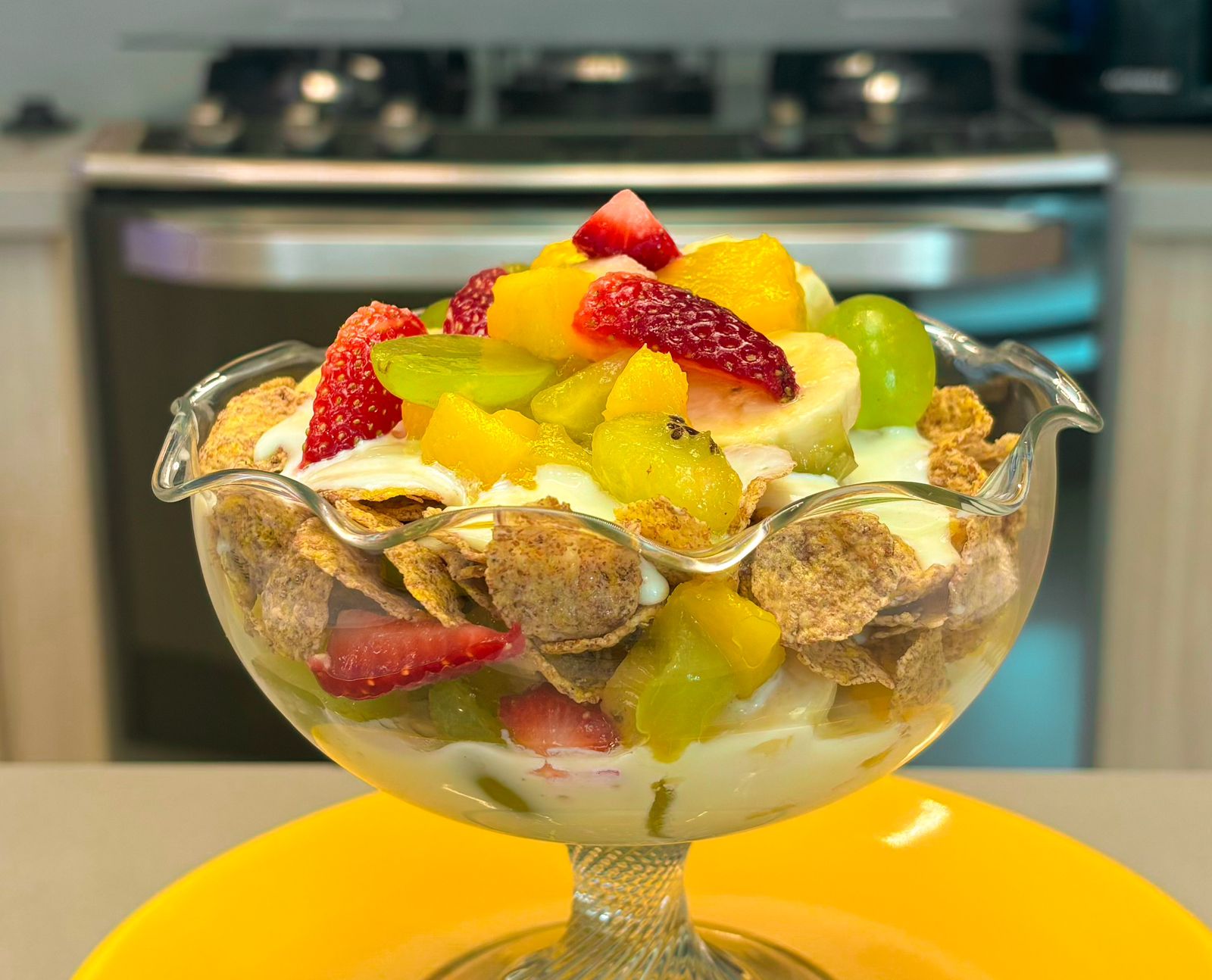 Receita de Salada de Frutas com NINHO Adulto