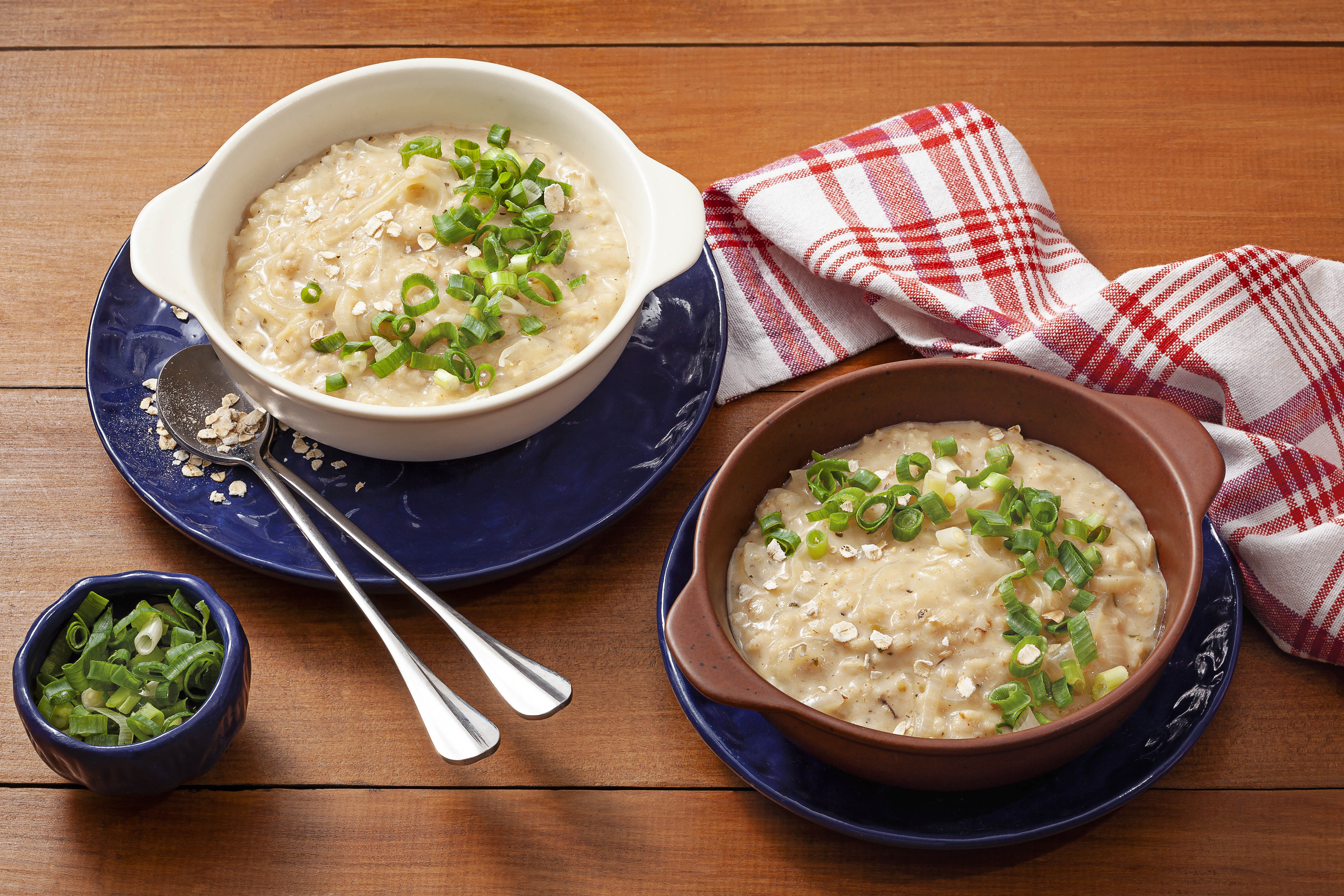 Receita de Sopa de Cebola com Aveia Flocos