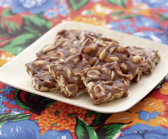 Receita de Pé de Moleque de Chocolate