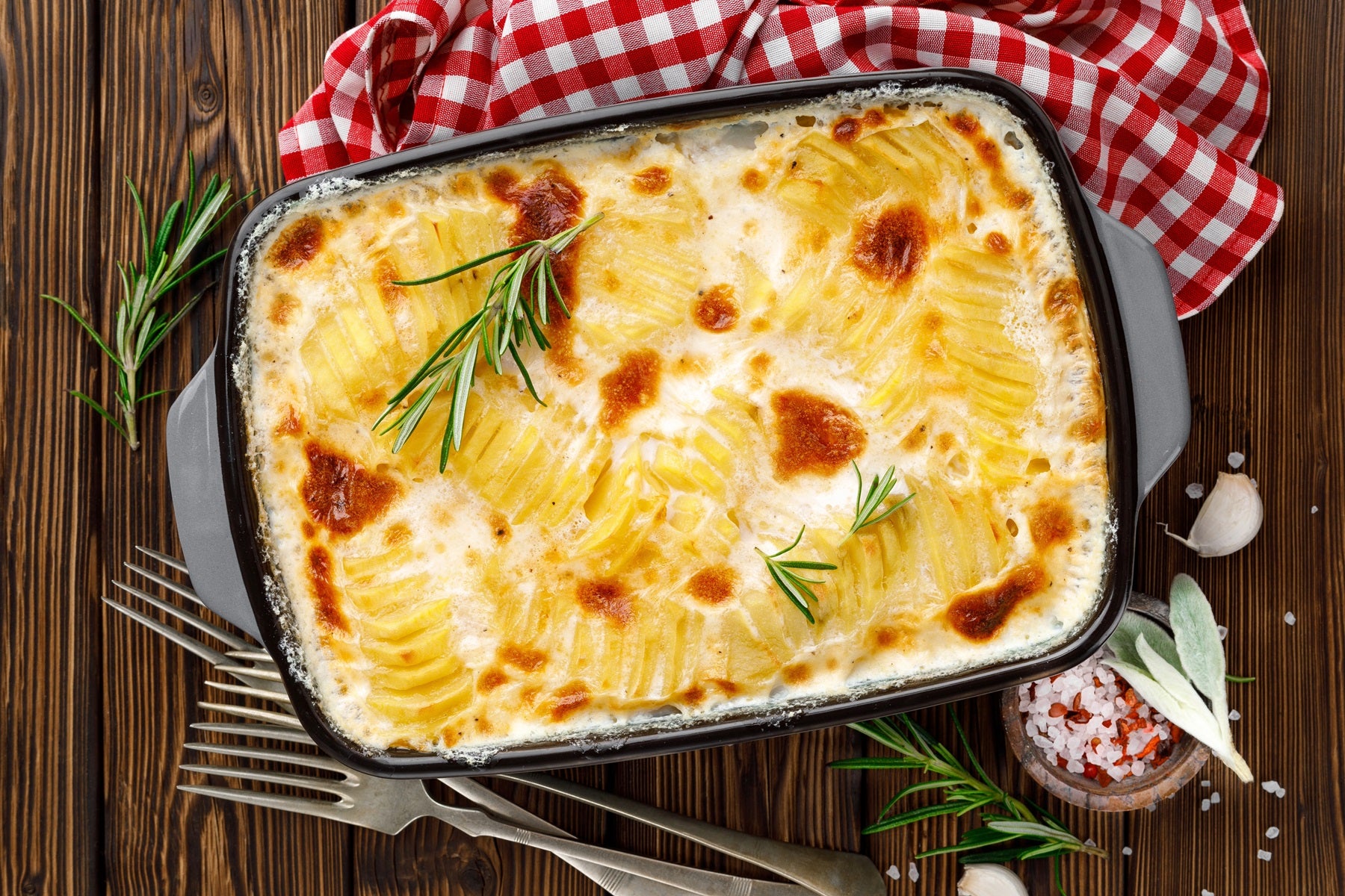 Receita de Batata Gratinada do Noel