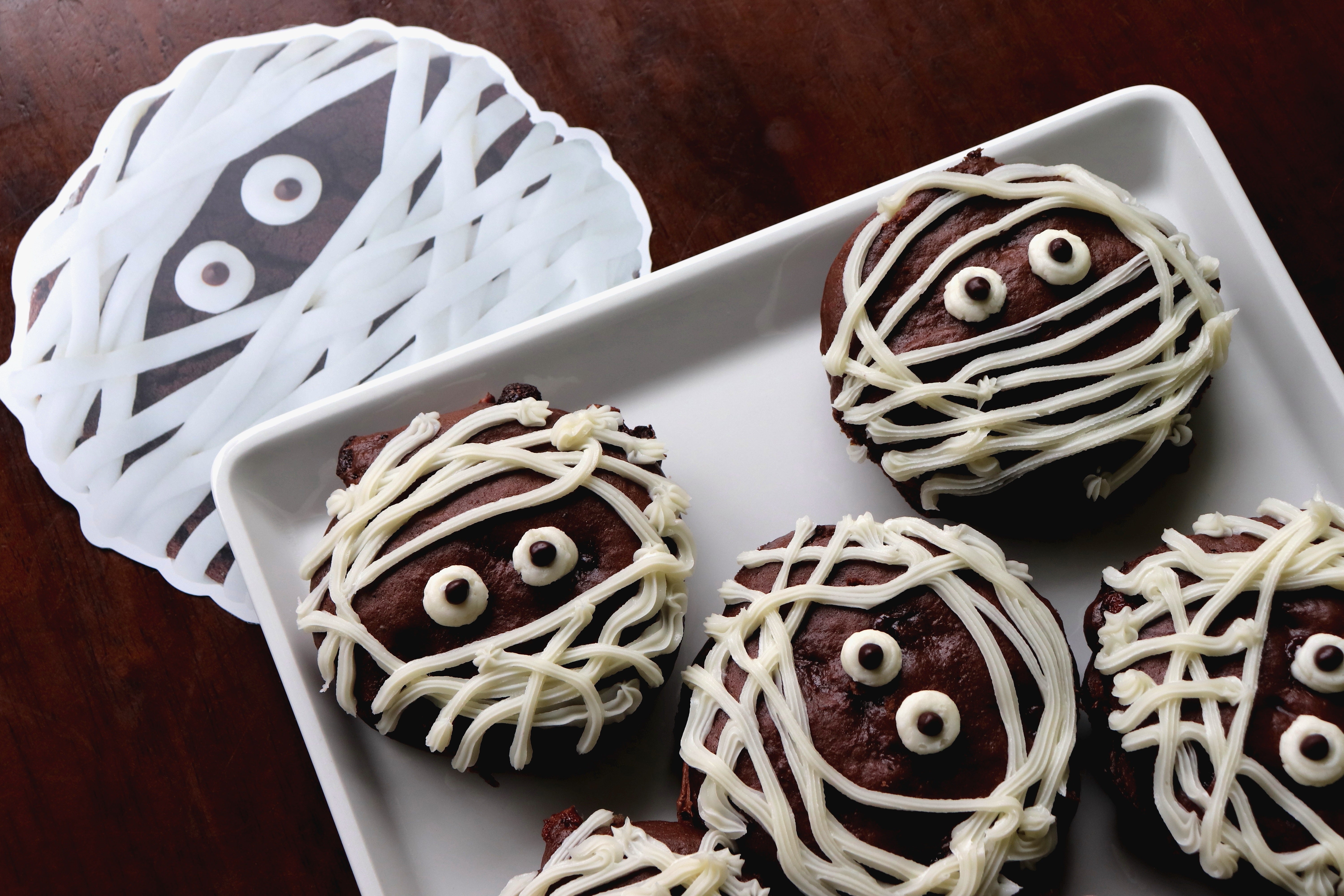 Receita de Cookie Múmia de Chocolate