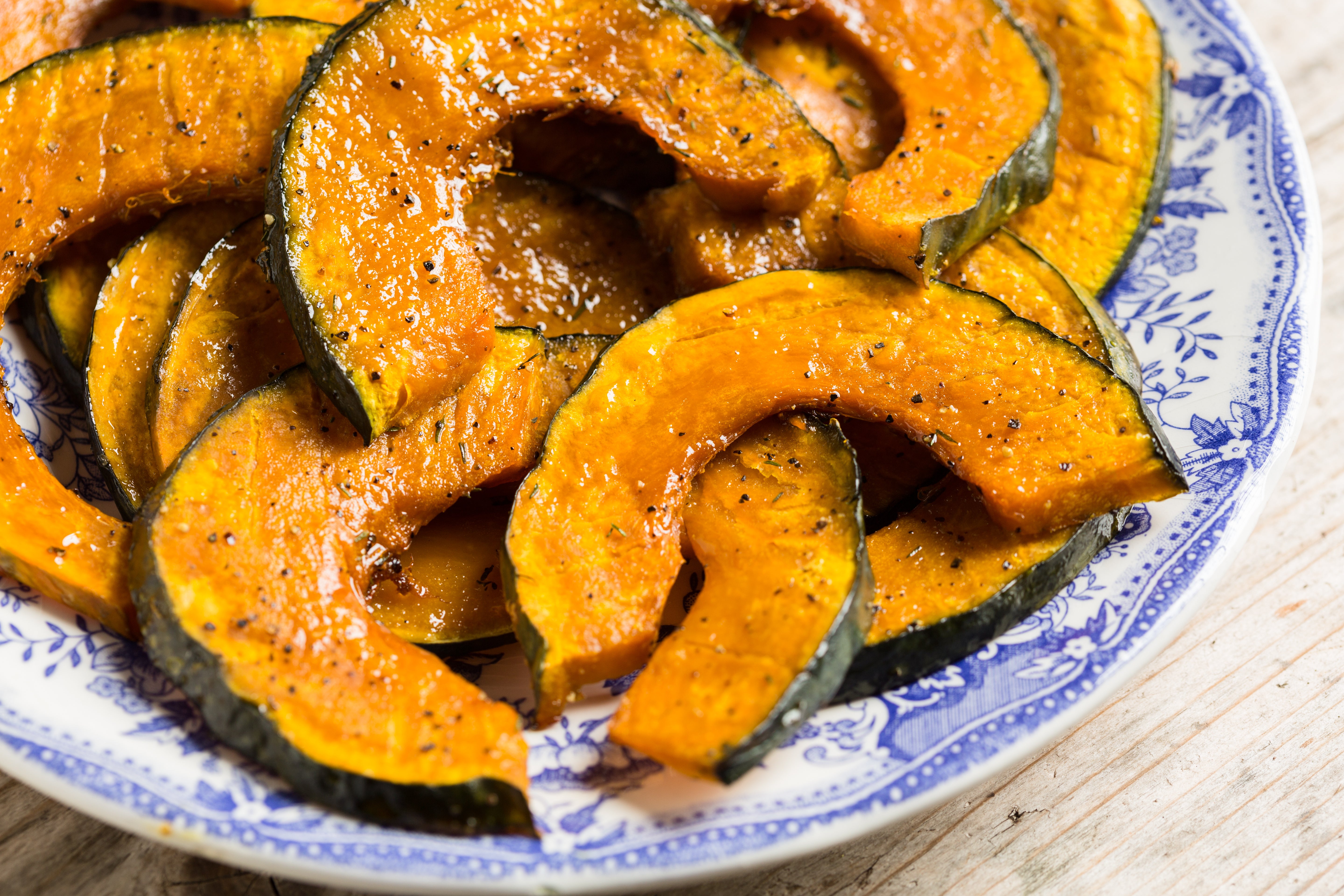 Receita de Abóbora Assada com Especiarias
