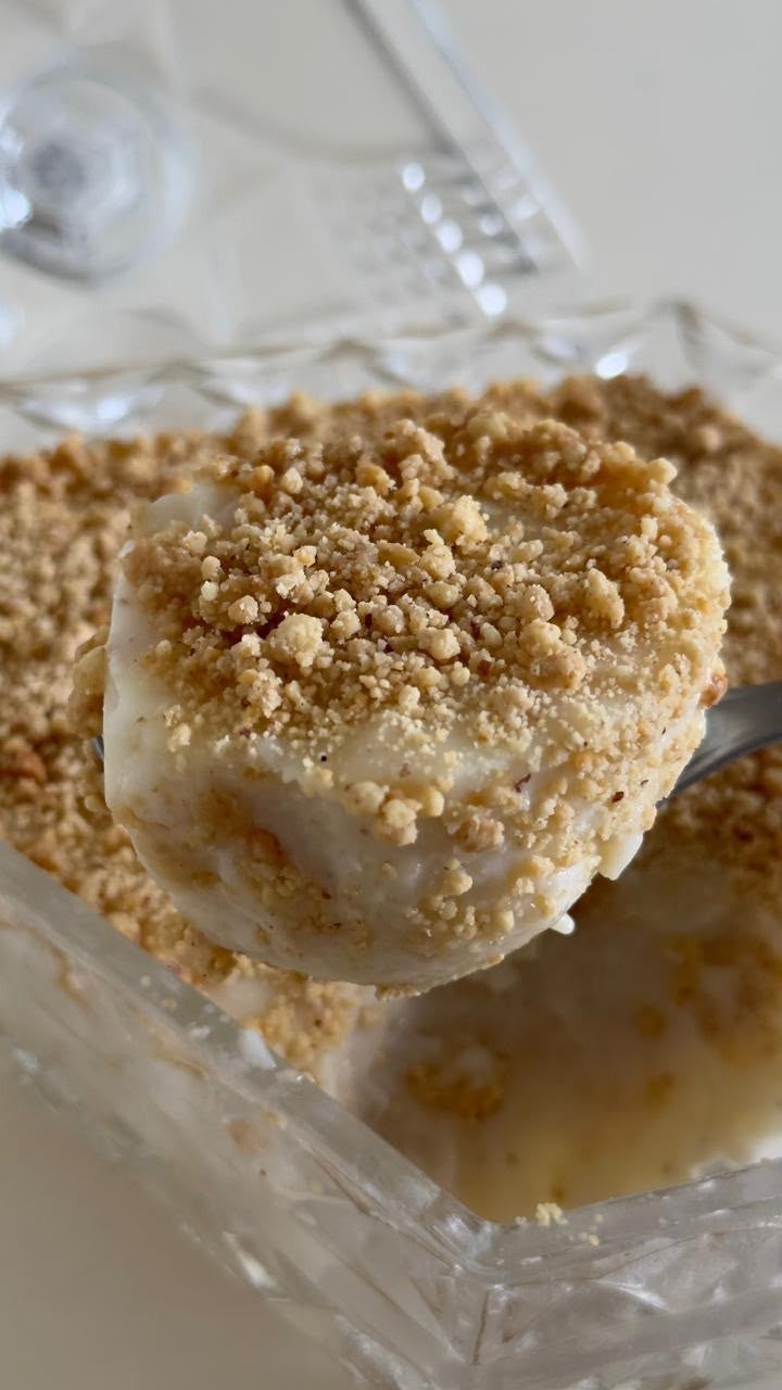 Receita de Manjar de Coco com Paçoca
