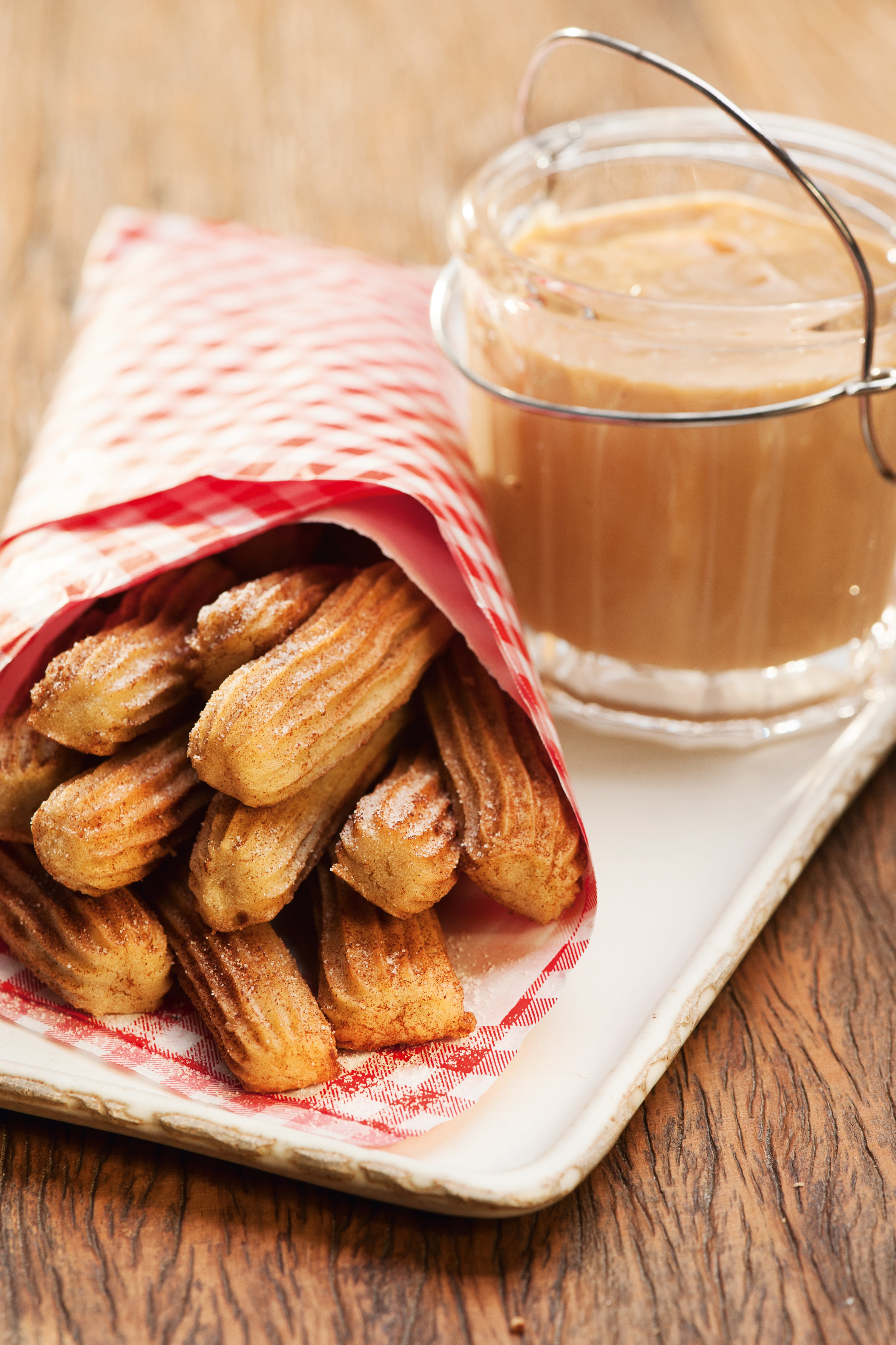 Churros Assados com Doce de Leite