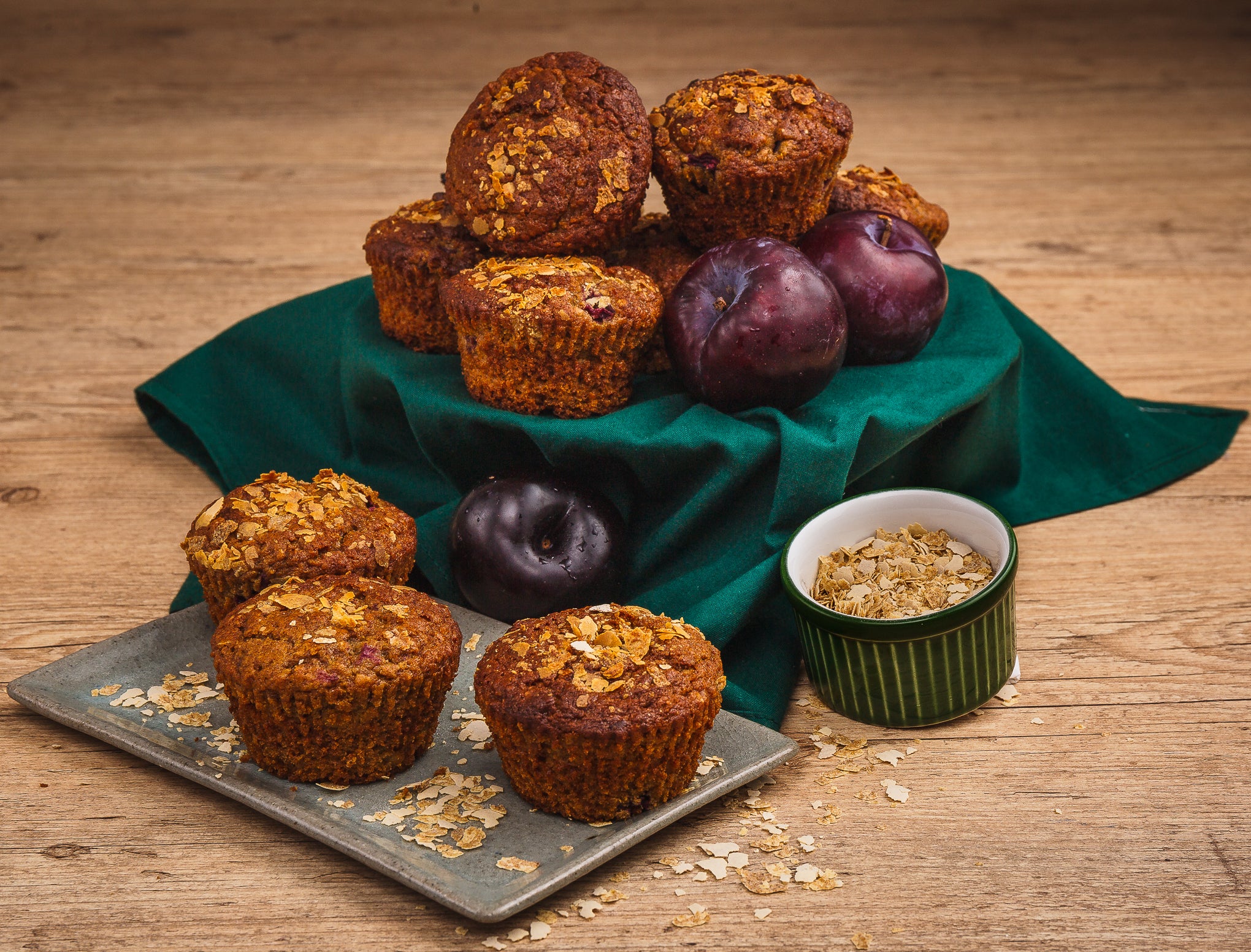 Muffin de Ameixa com Neston