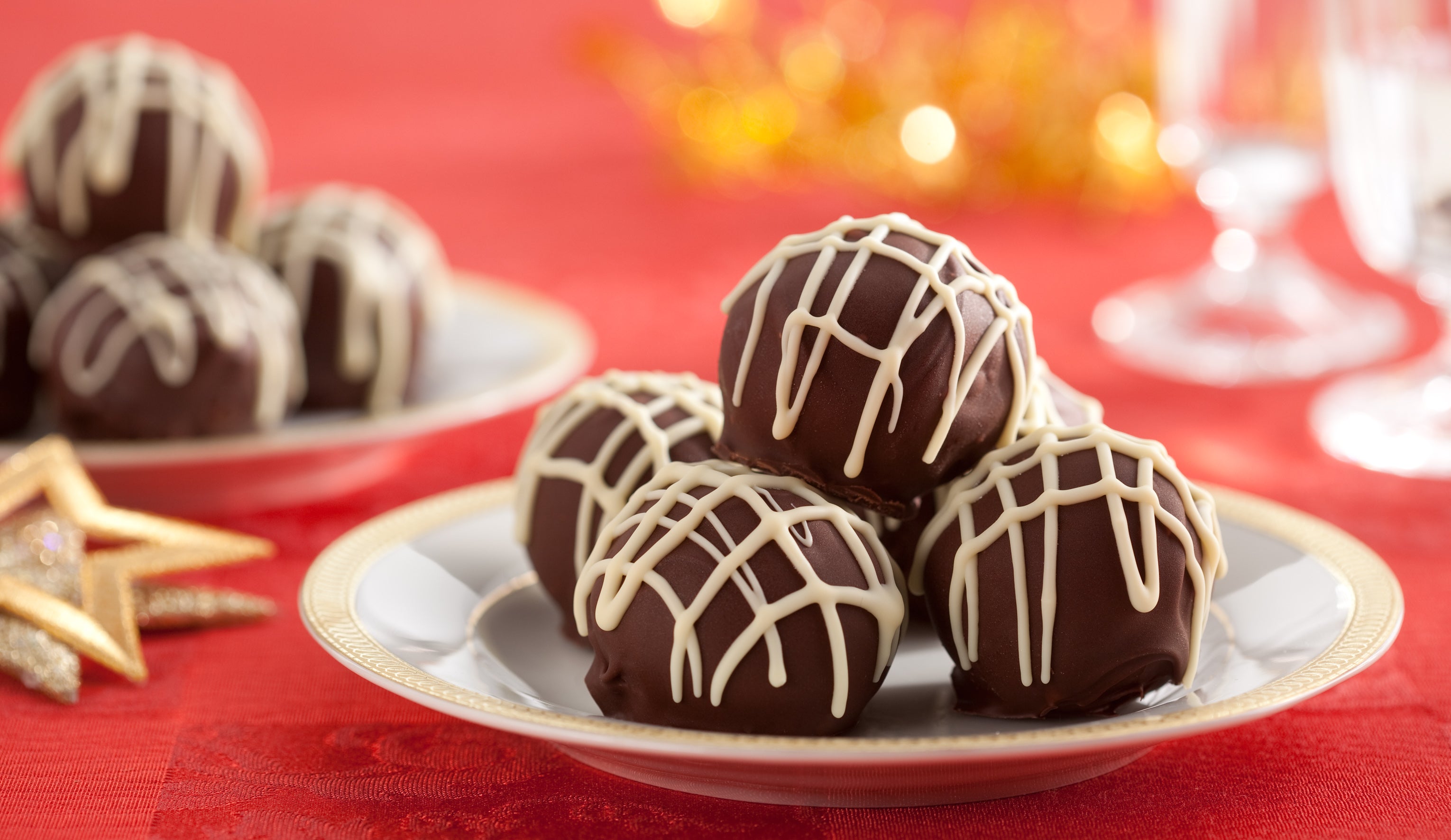 Trufas de Panettone com Gotas de Chocolate