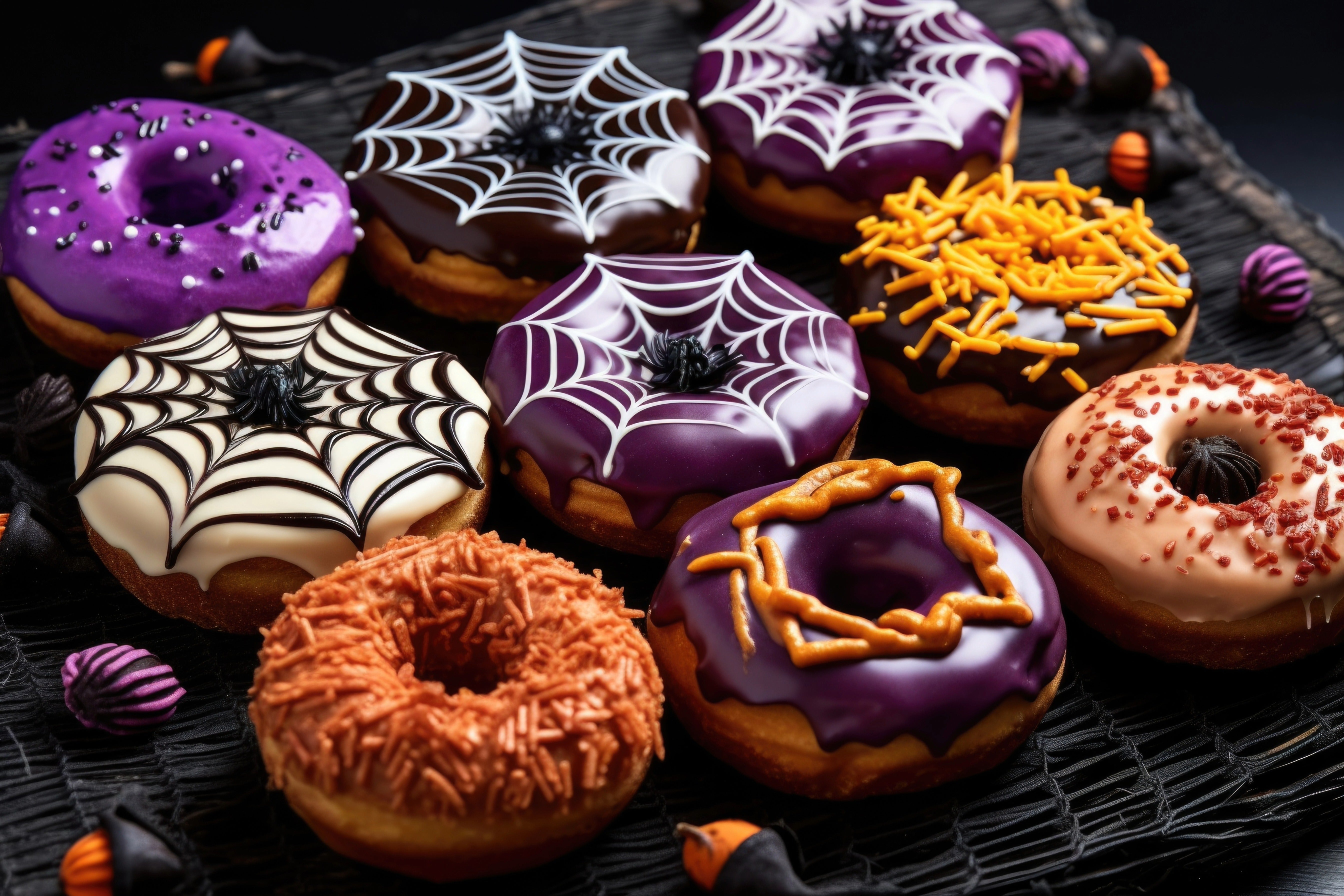Receita de Donuts de Halloween