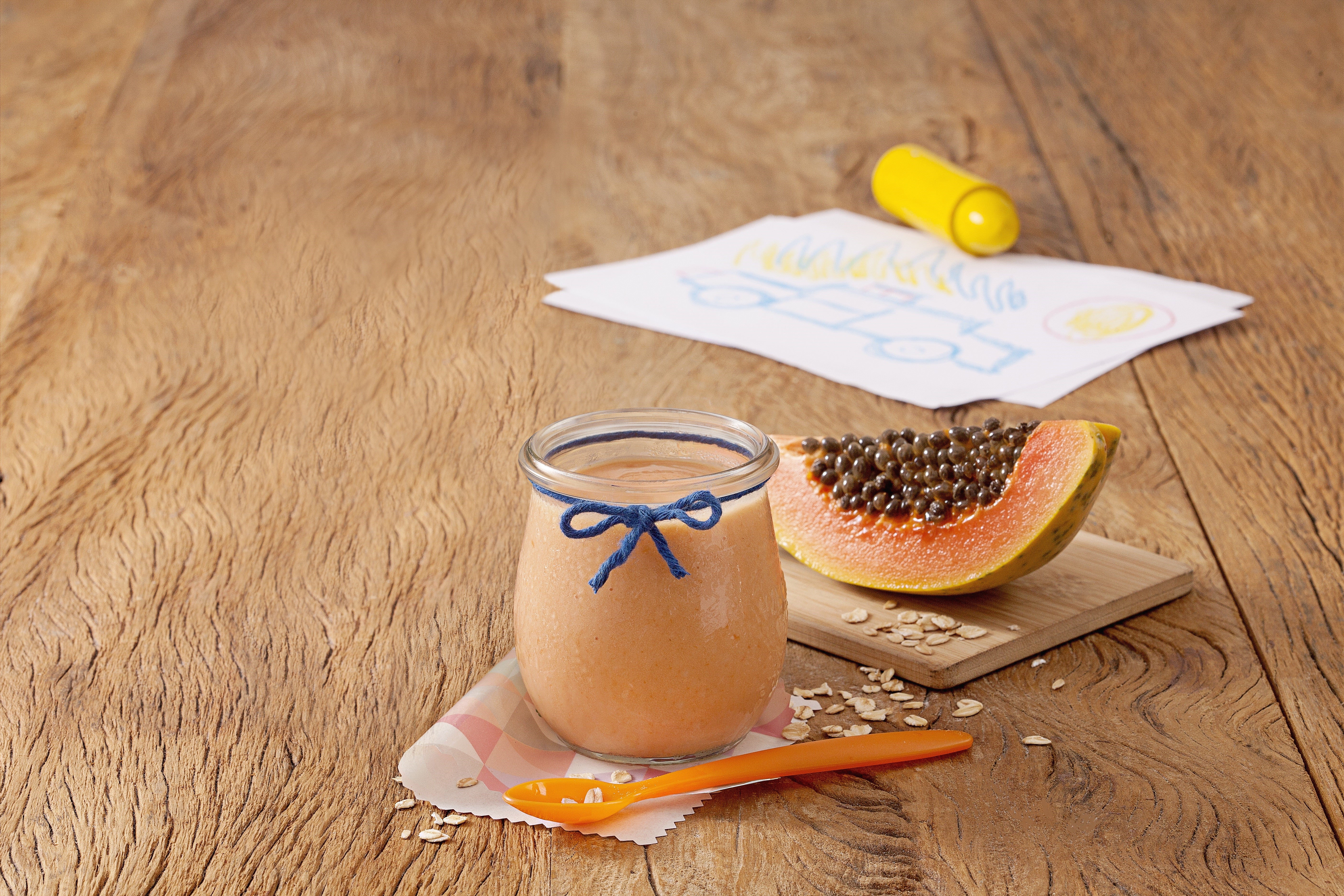 Creme de Papaia com Mucilon