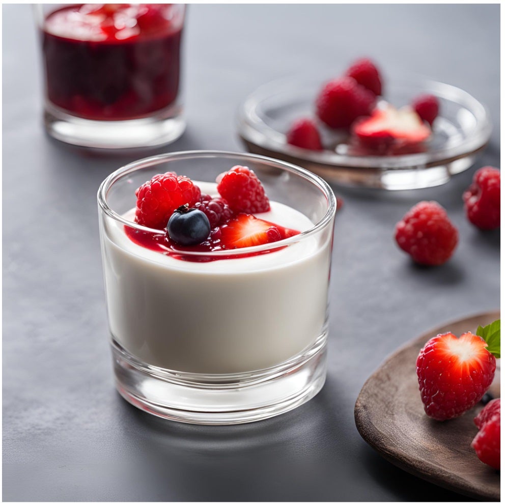 Receita de Mousse de Chocolate Branco com Frutas Vermelhas