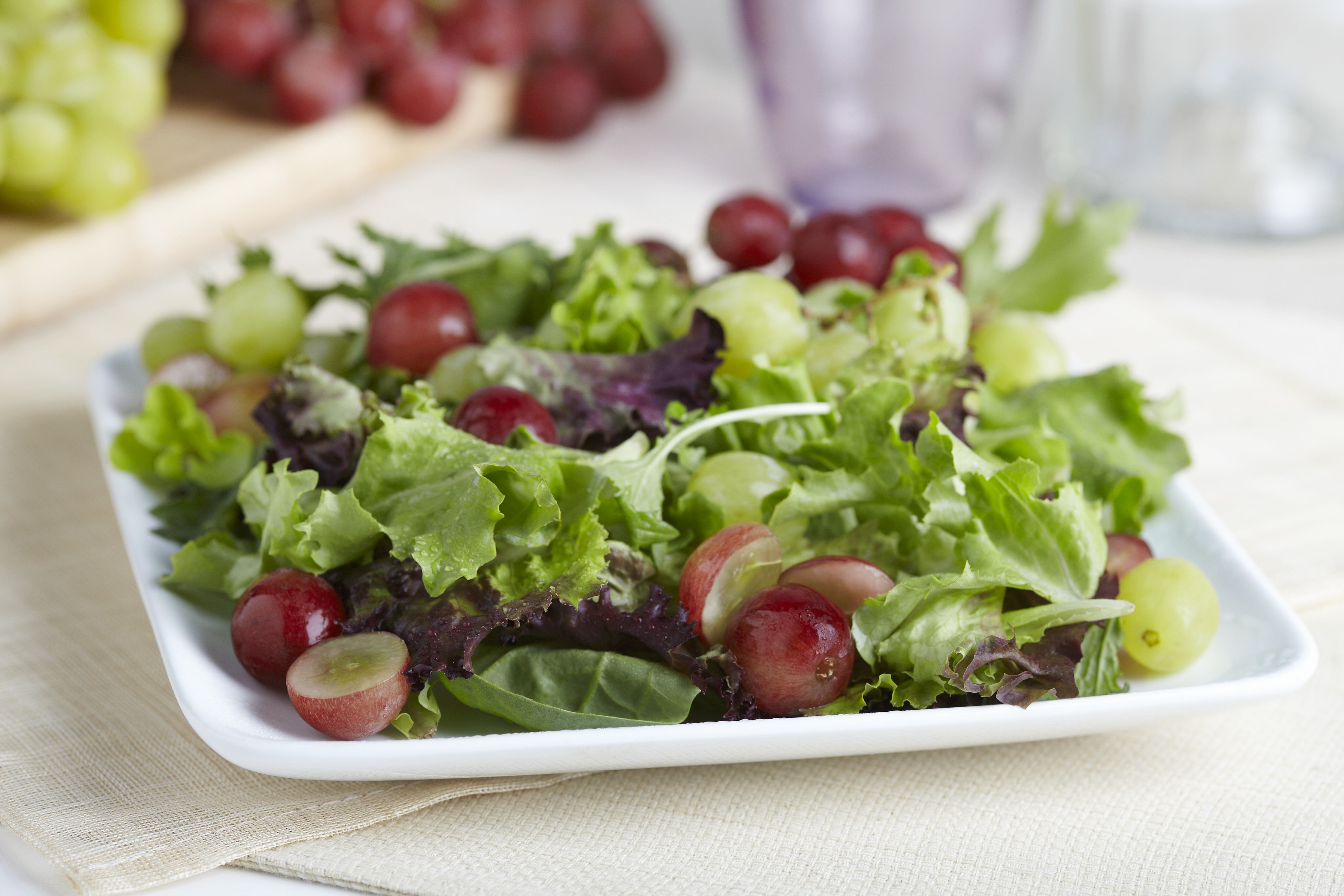 Salada com Uva Itália