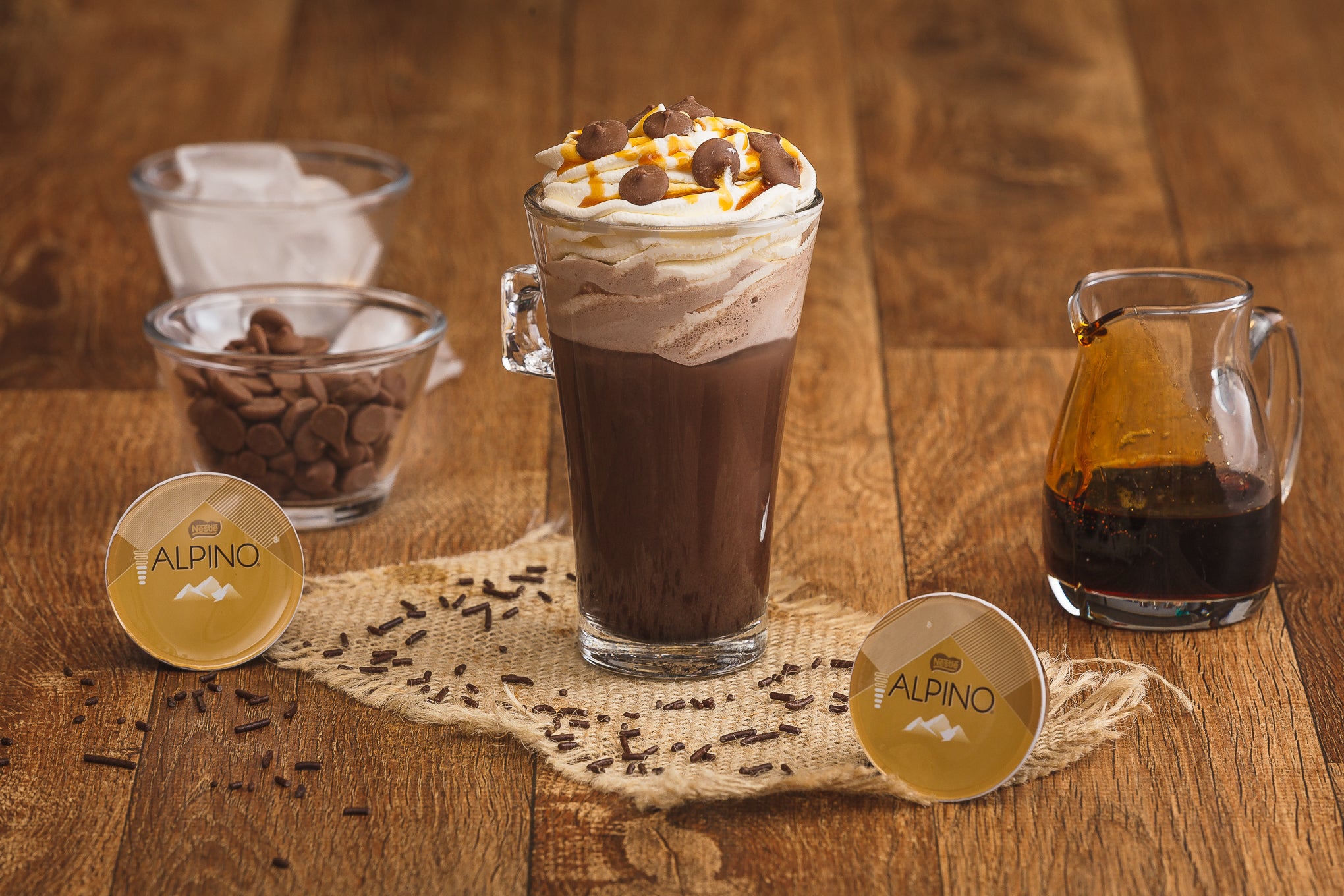 Bebida Dolce Gusto Alpino Caramelo