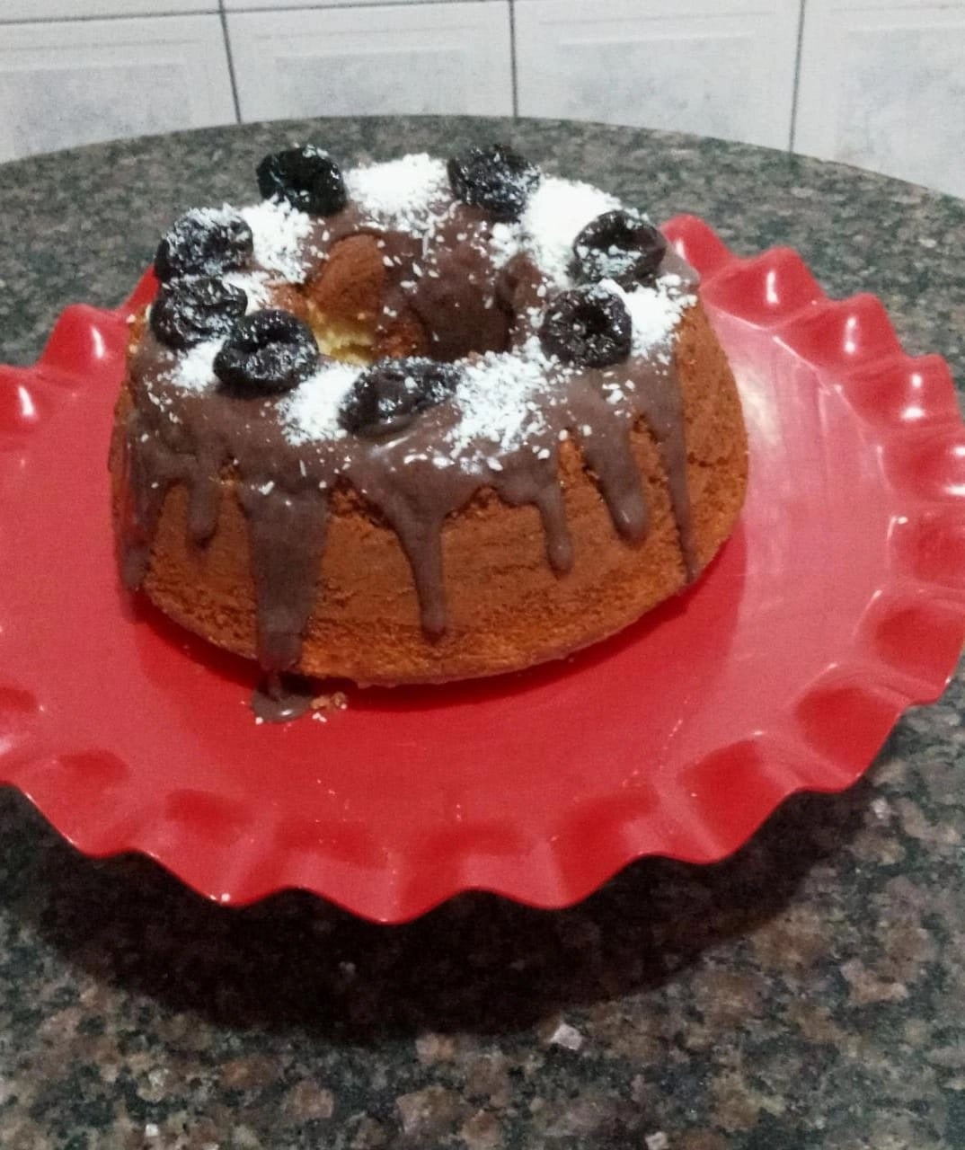 Receita de Bolo Papai Feliz