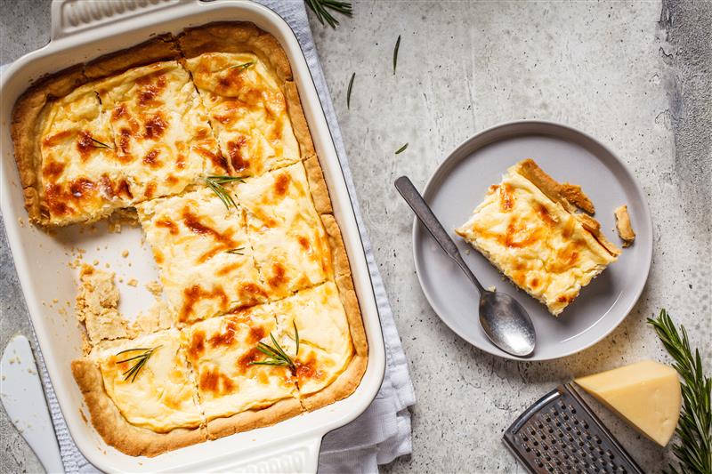 Receita de Torta Salgada Fácil e Rápida Natalina