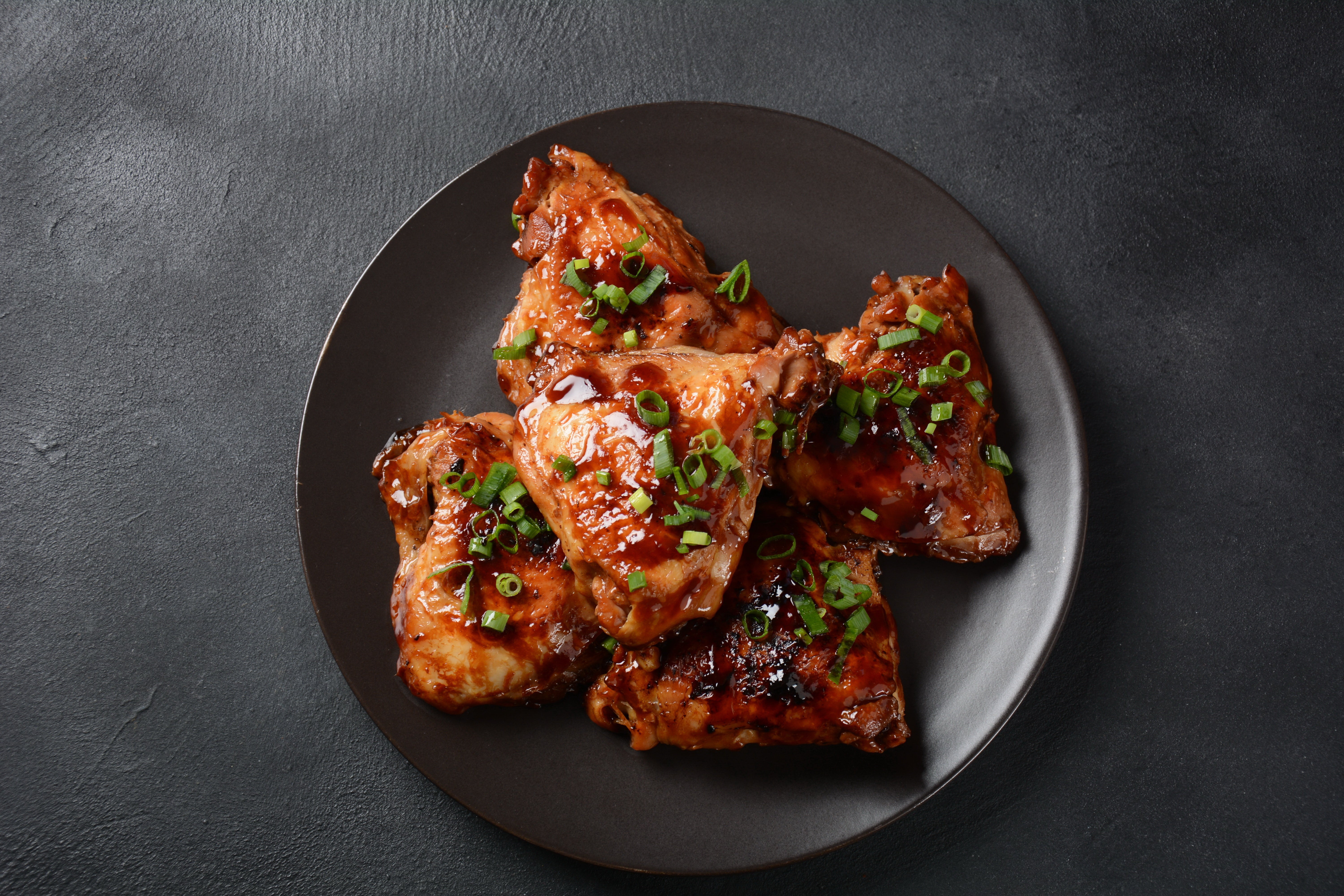 Receita de Frango Assado Glaceado