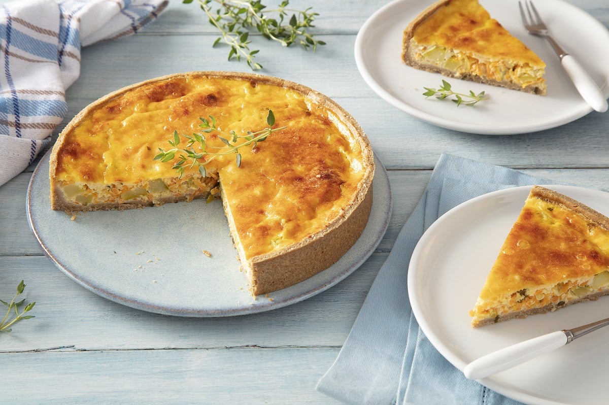 Receita de Torta de Legumes com Iogurte Natural