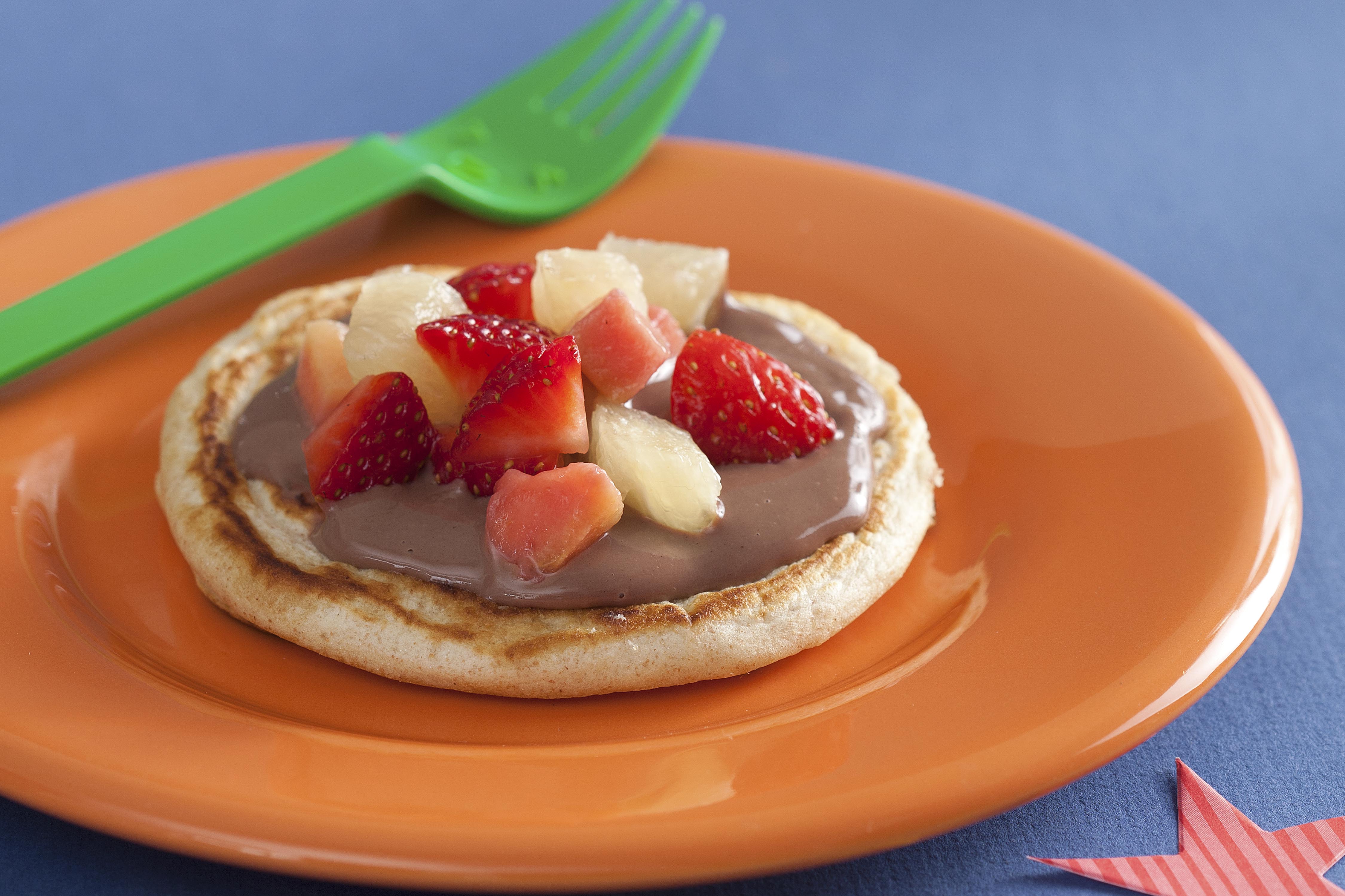 Panqueca com Chocolate