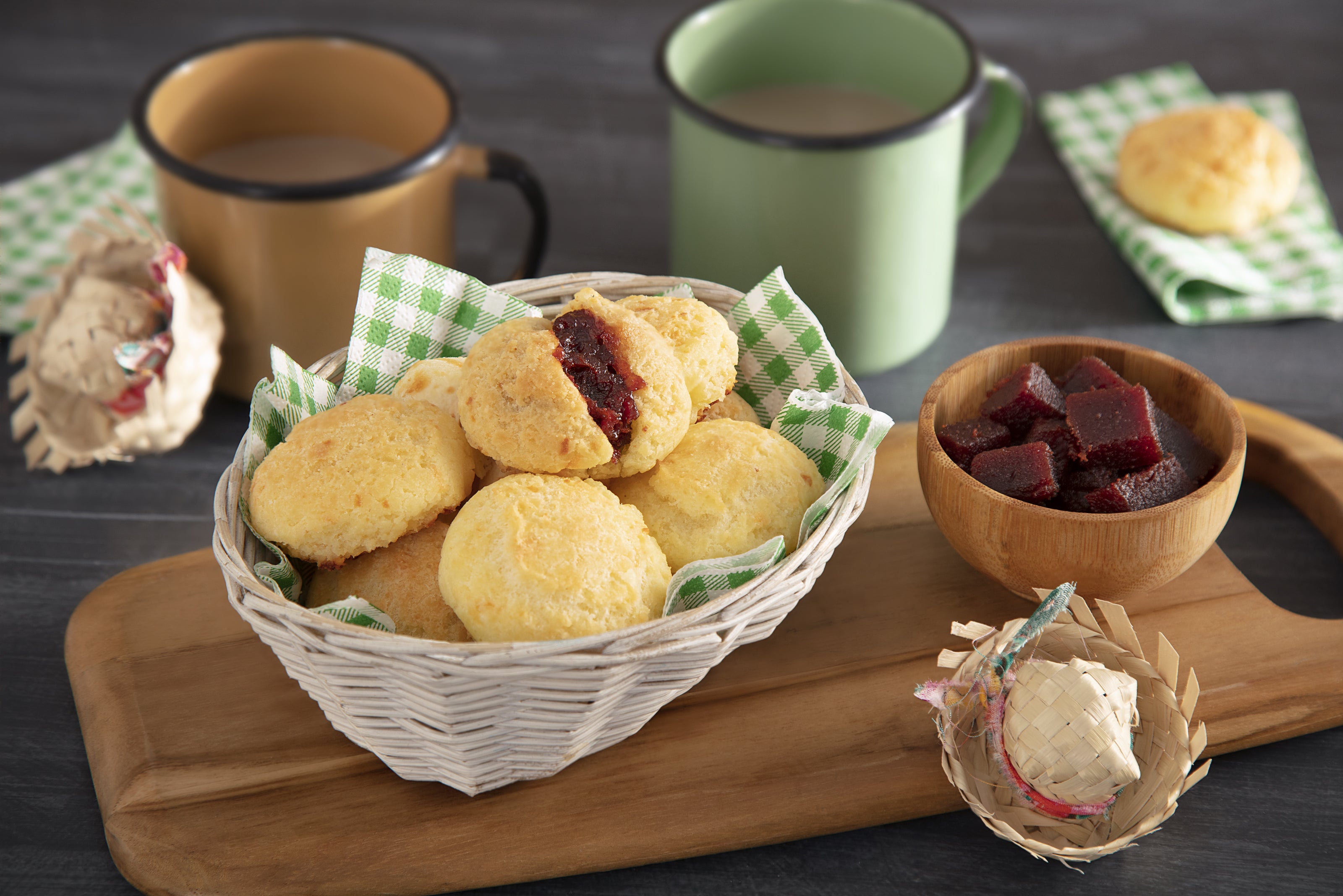 Pão de Queijo Romeu e Julieta