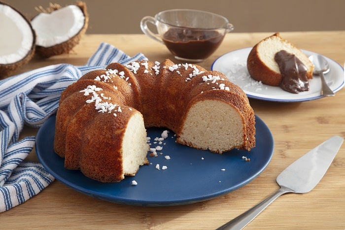 Bolo de fubá com leite de coco, Receita